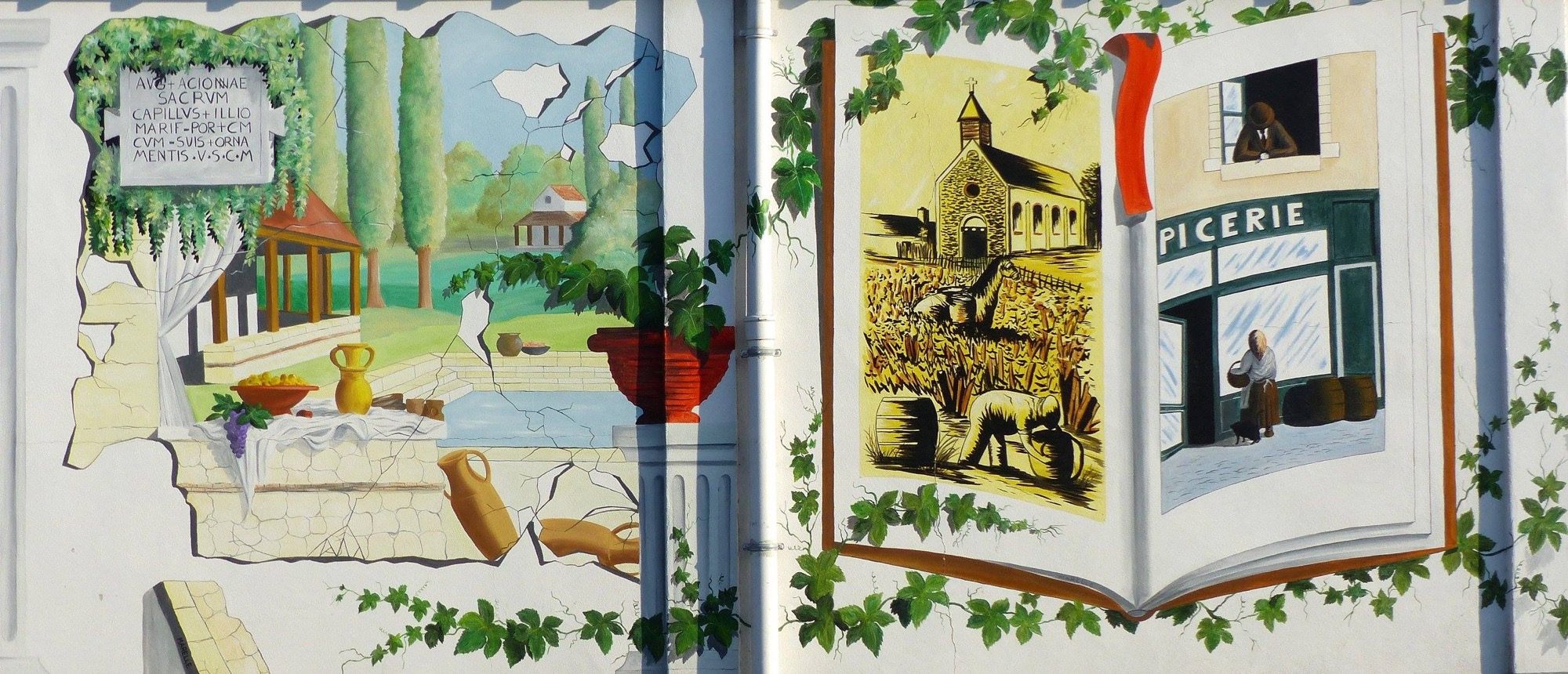 Open Book — Street art in Orléans