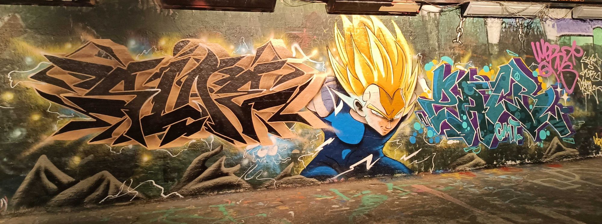 Vegeta — Street art in London