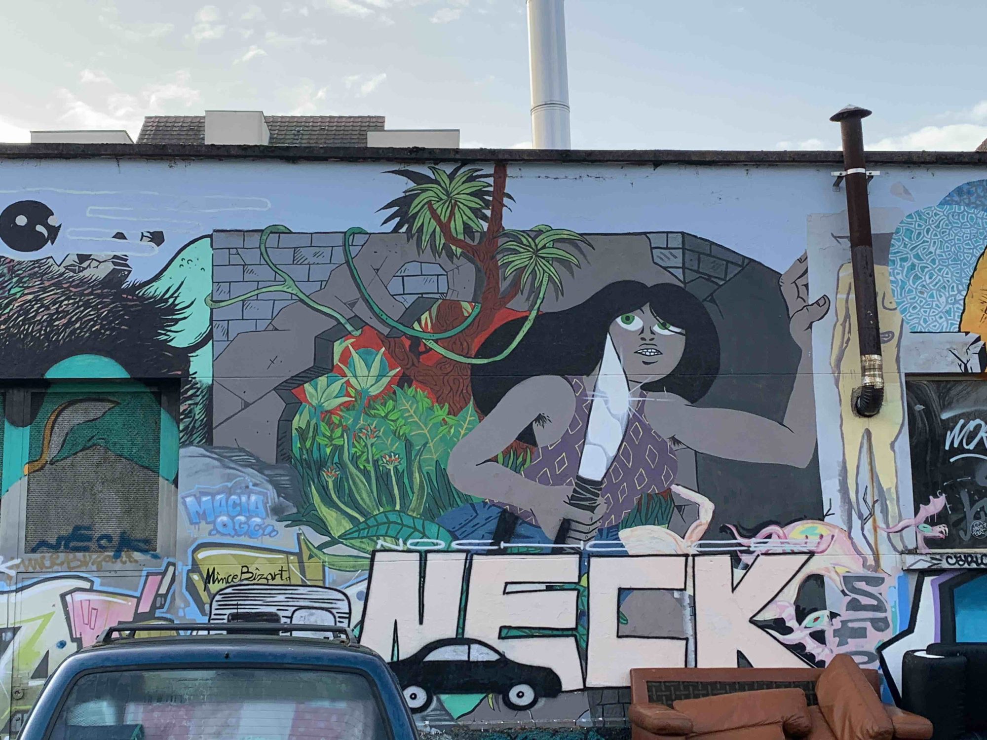 Graffiti Rue du Ban-de-la-Roche VIII — Street art in Strasbourg
