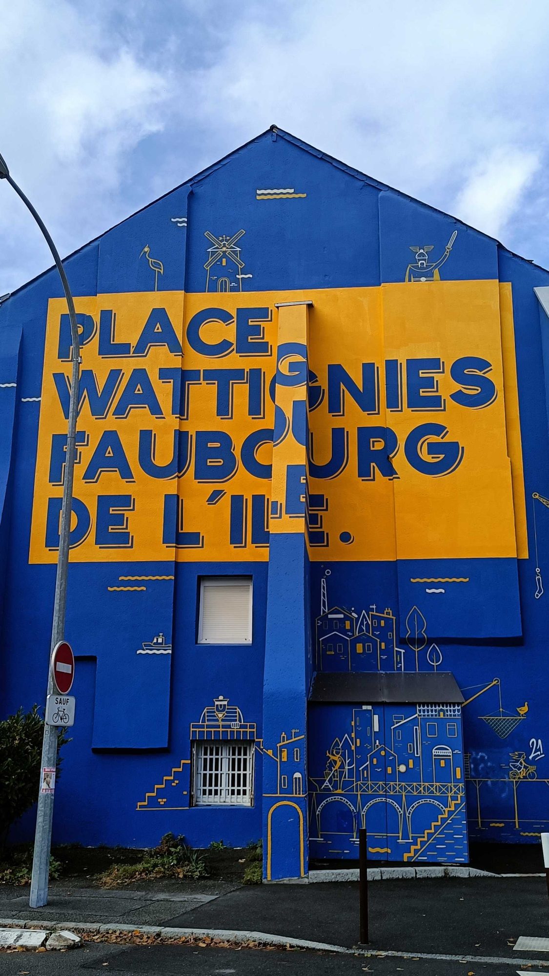 Place Wattignies, Island Suburb — Street art in Nantes