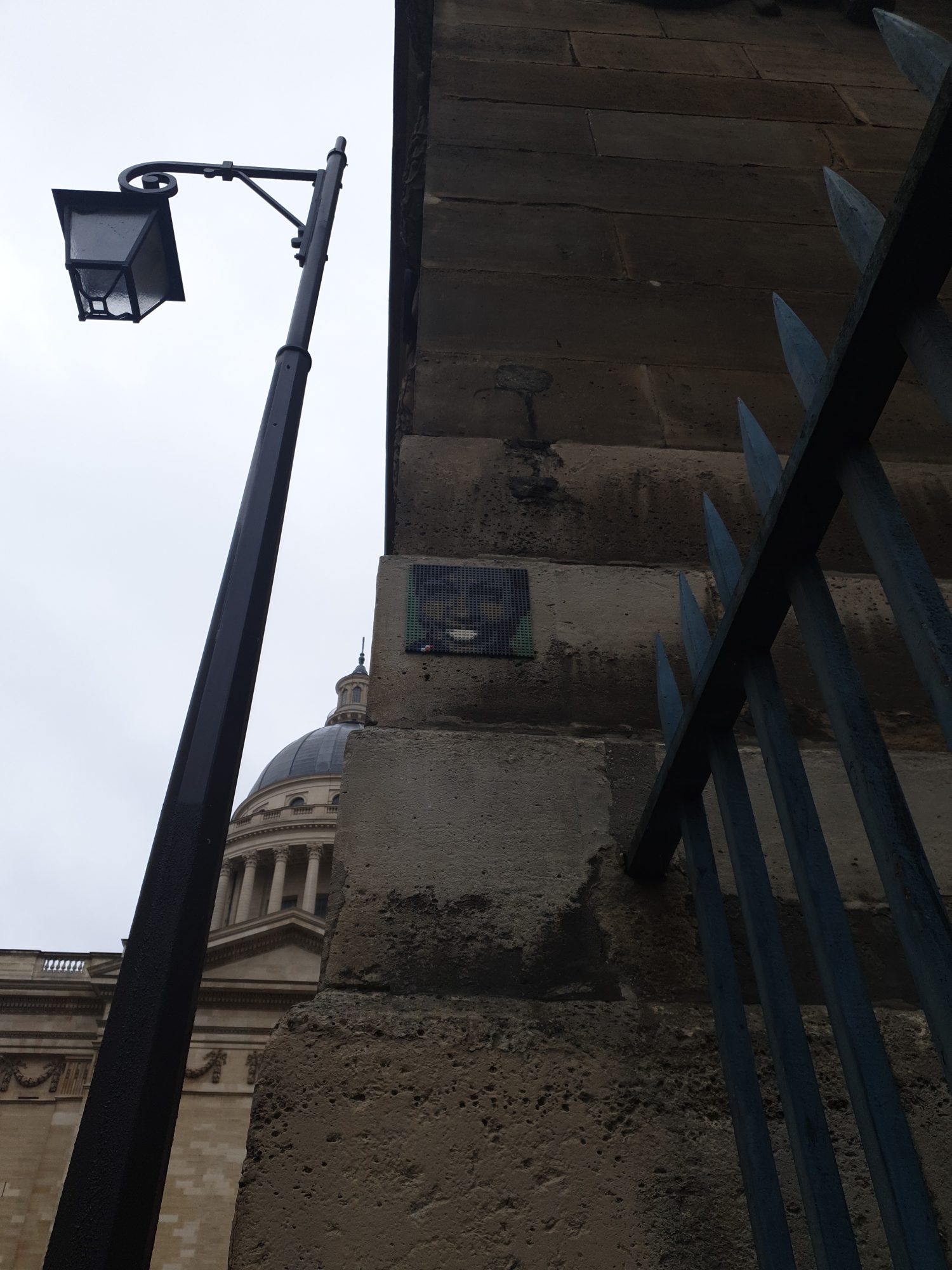 Lego Brick Panel — Street art in Paris