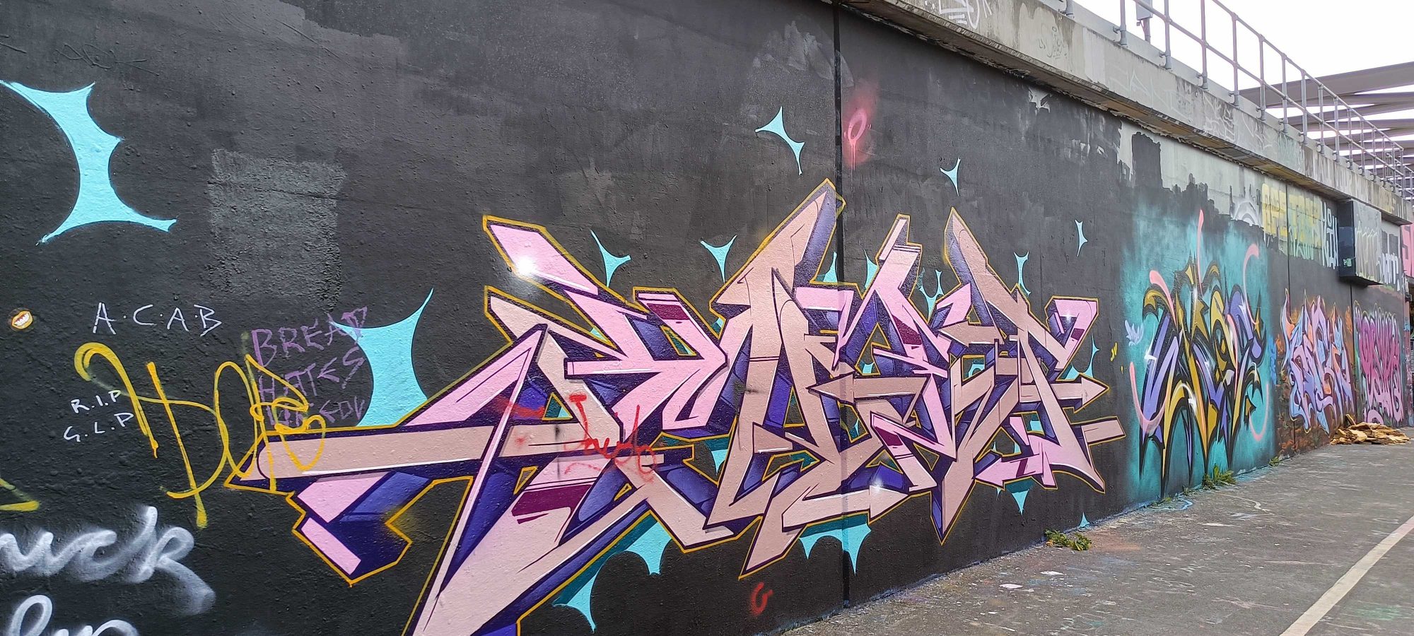 3D Lettering — Street art in London