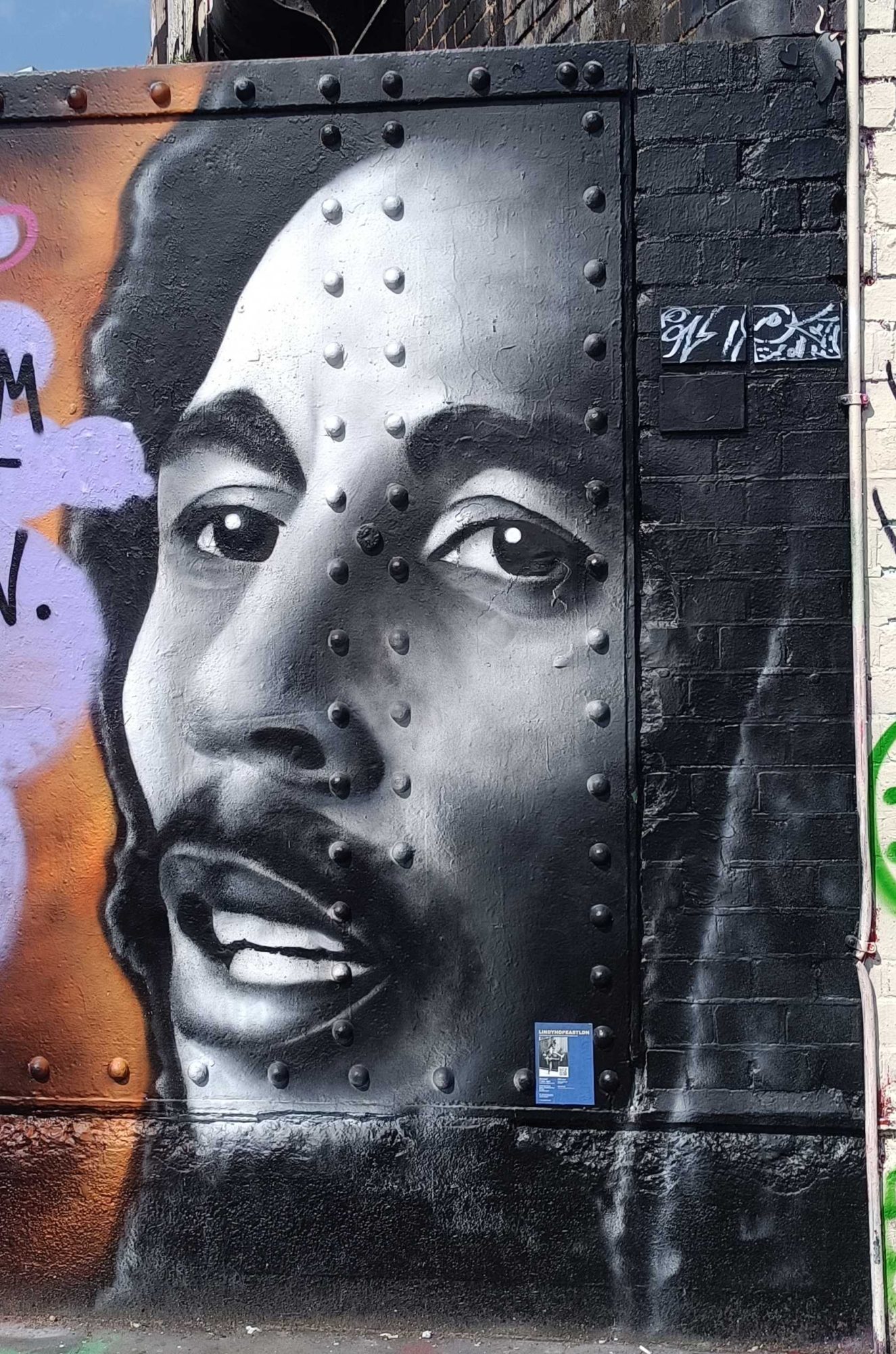 Bob Marley par Benzi Brofman — Street art de Benzi Brofman à London