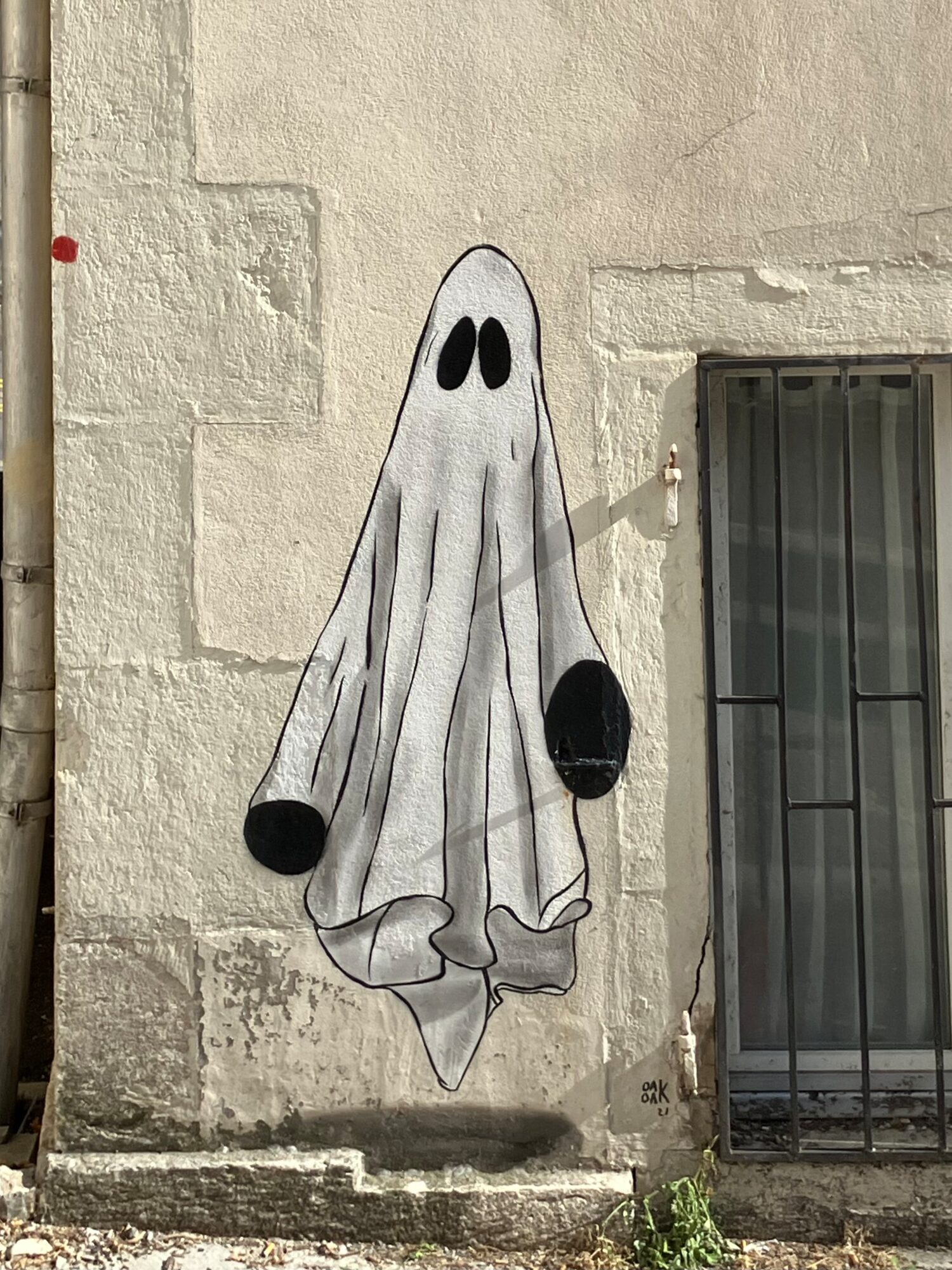 Le fantôme d'OakOak — Street art de OakOak à Le Locle