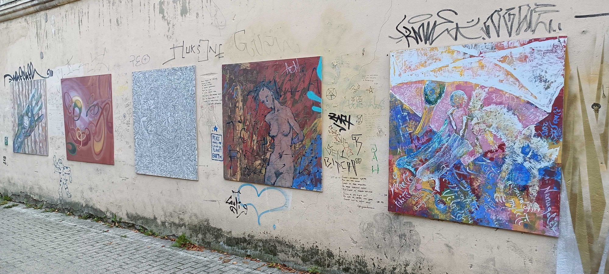 Užupis Open-air Gallery — Street art in Vilnius