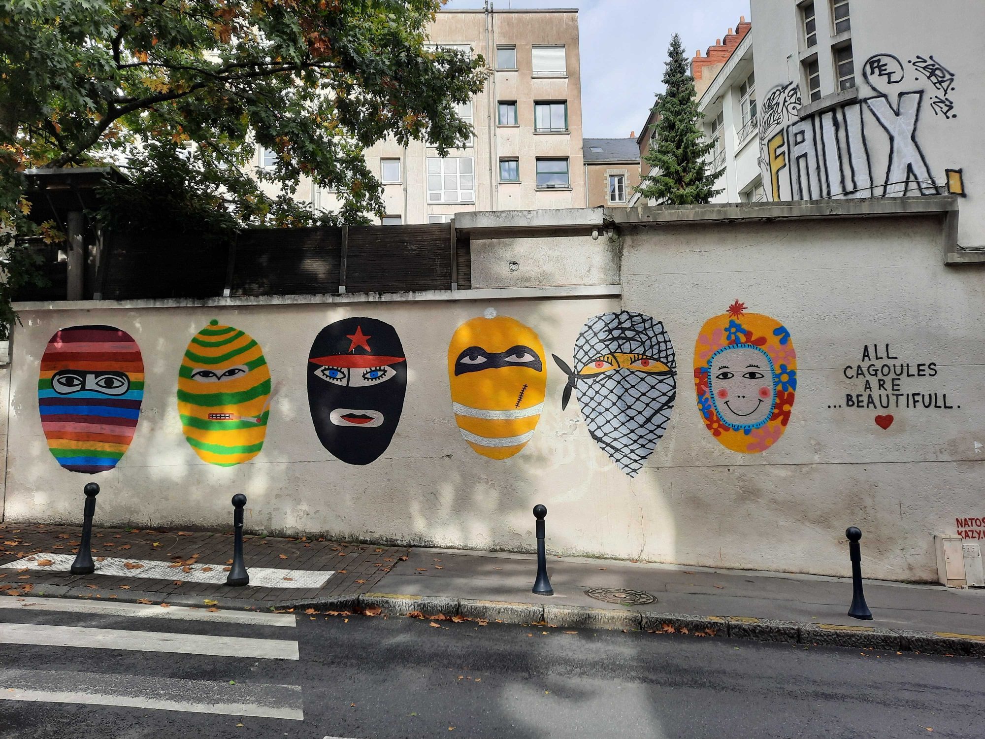 All Cagoules Are Beautiful in Nantes — Street art in Nantes