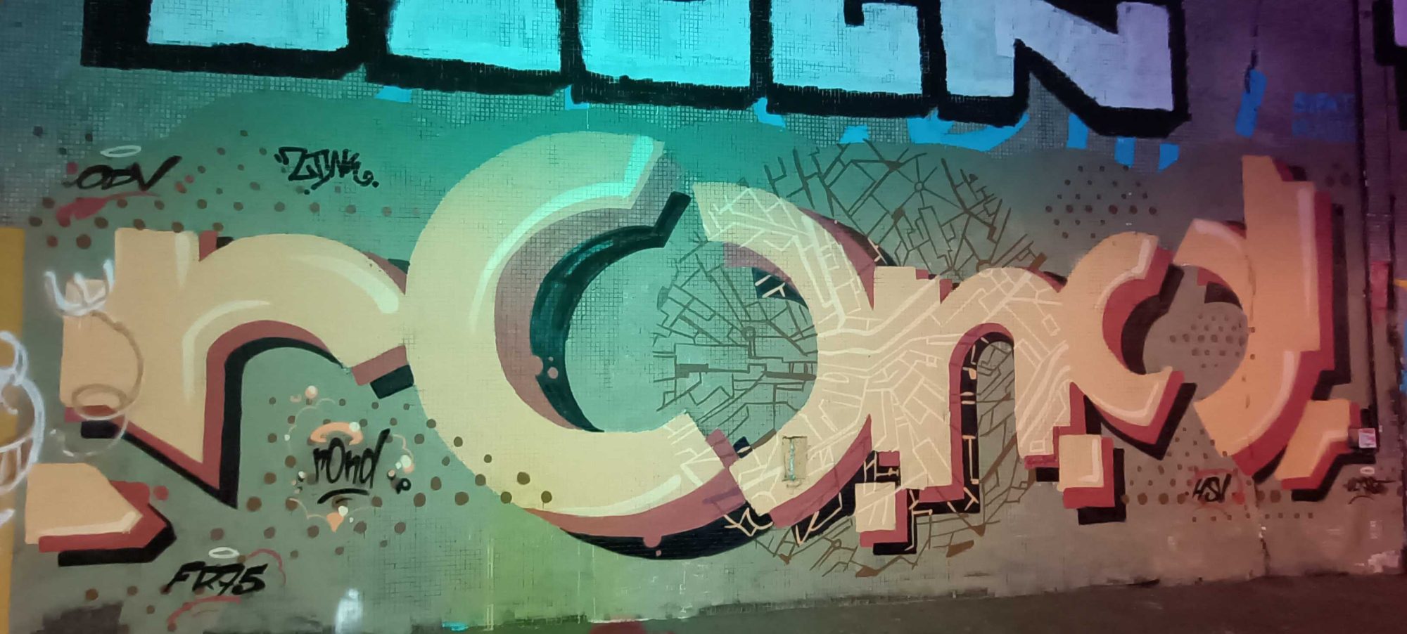 Rond — Street art à Paris