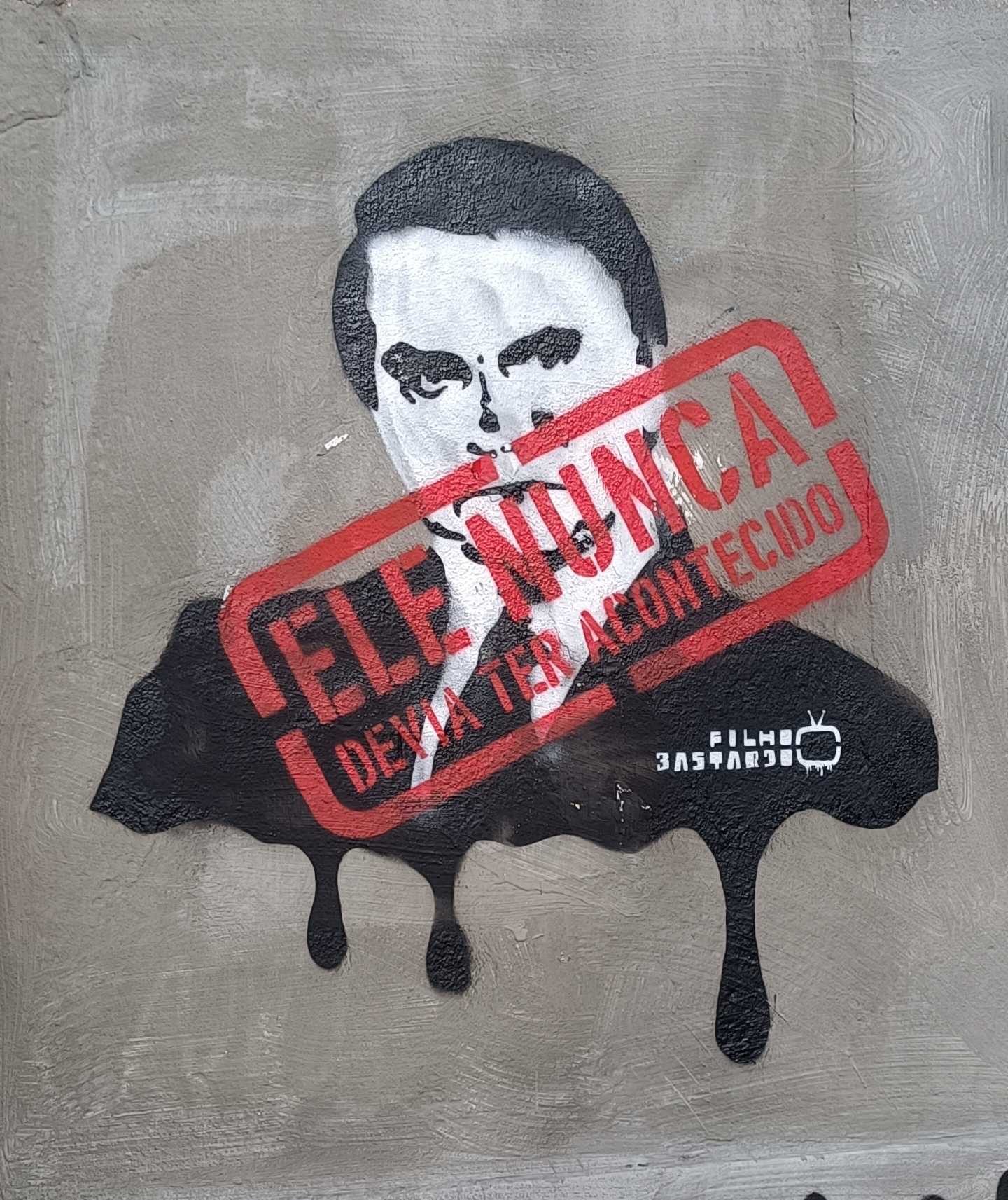 He Never Should Have Happened — Street art in Porto