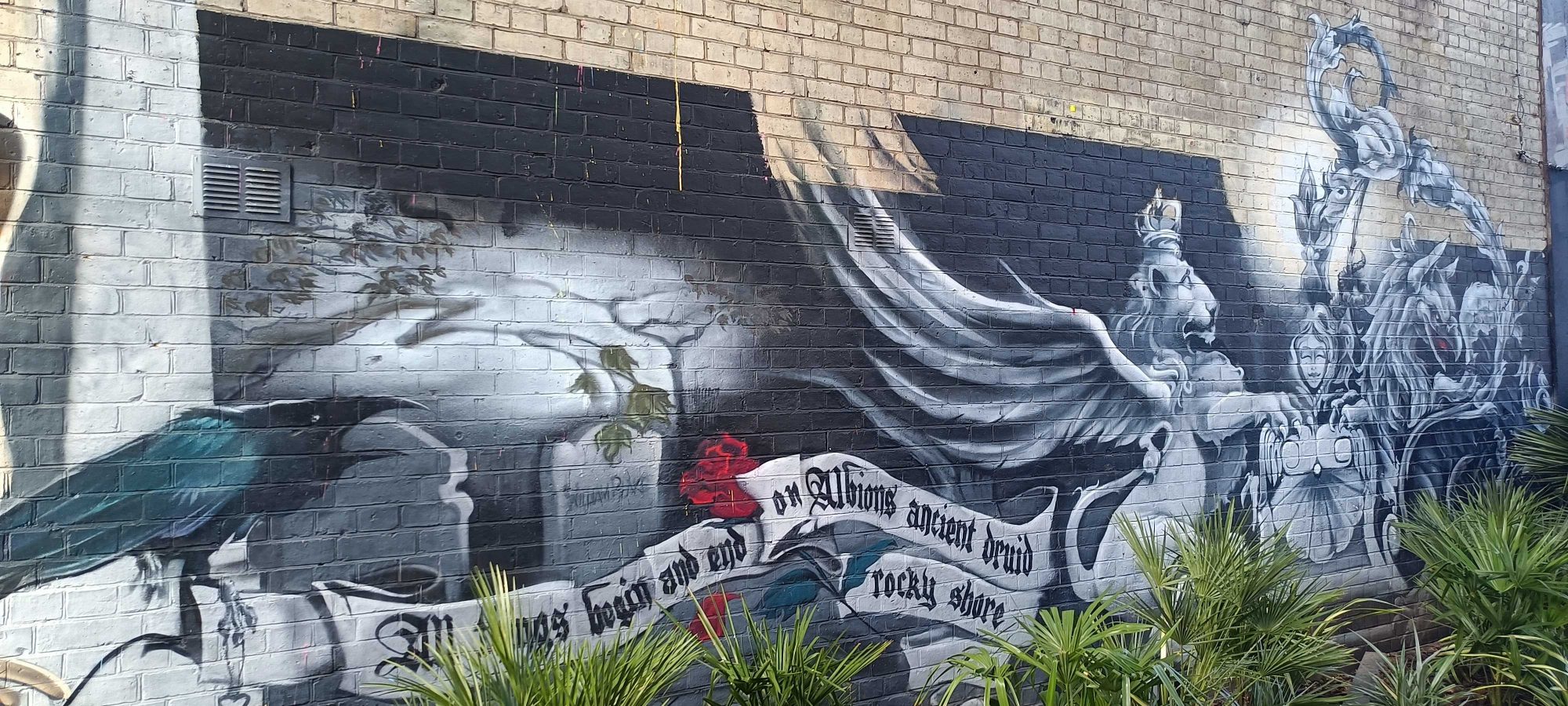 Le vers de William Blake — Street art à London