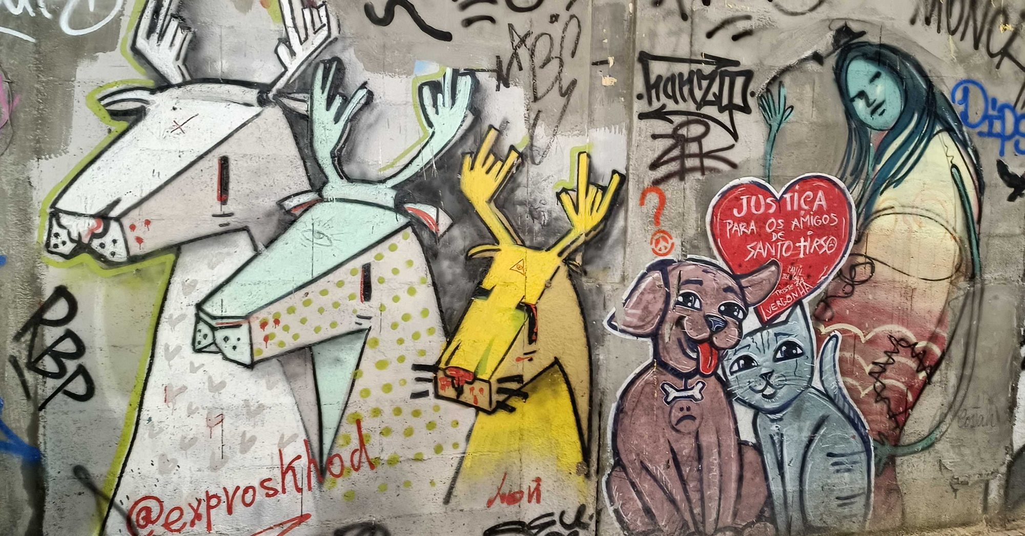 Justice pour tous — Street art à Porto