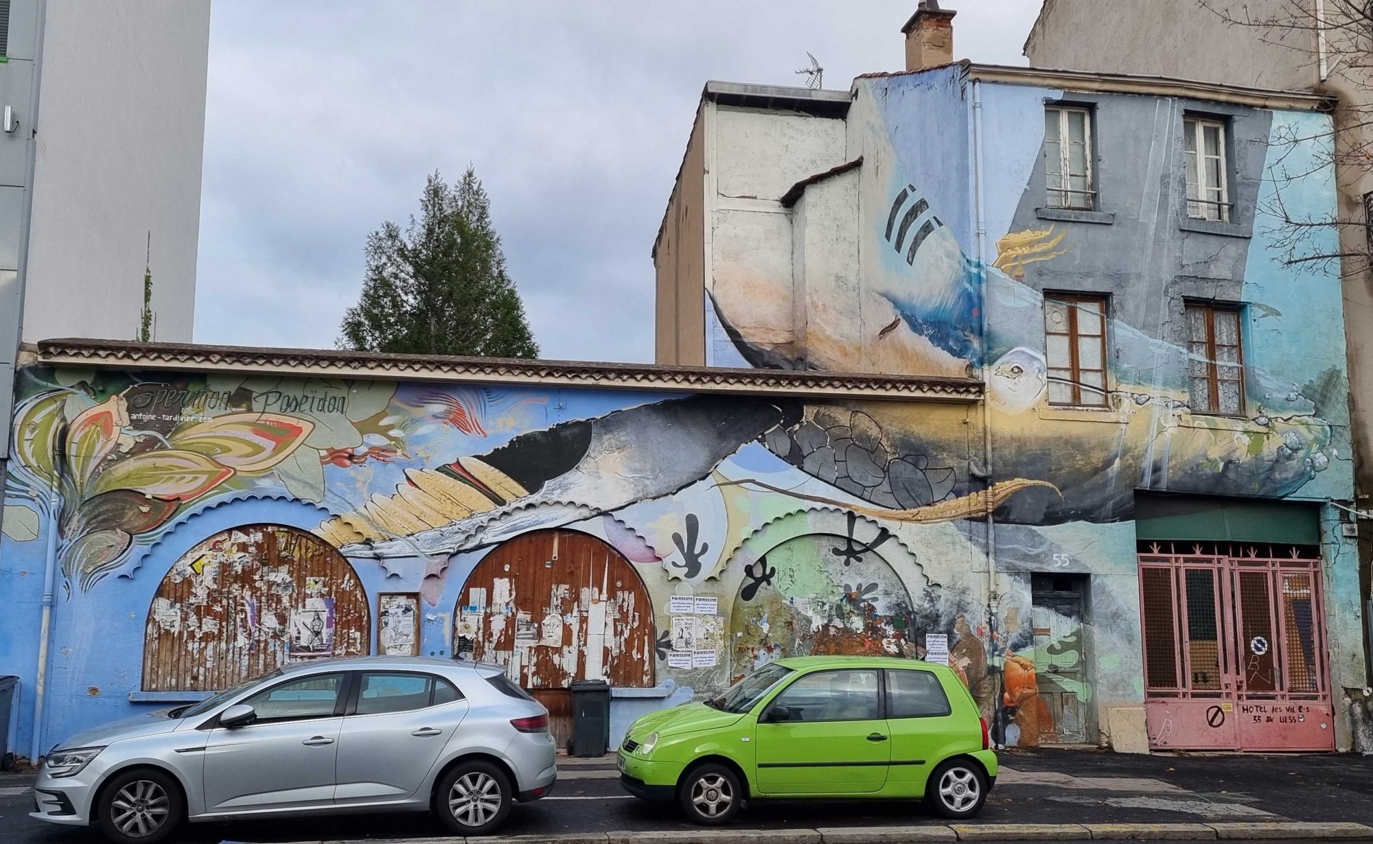 Operation Poseidon — Street art in Clermont-Ferrand