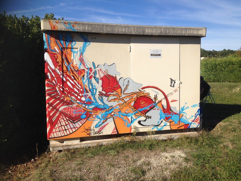 neur abf — Street art in Chancelade