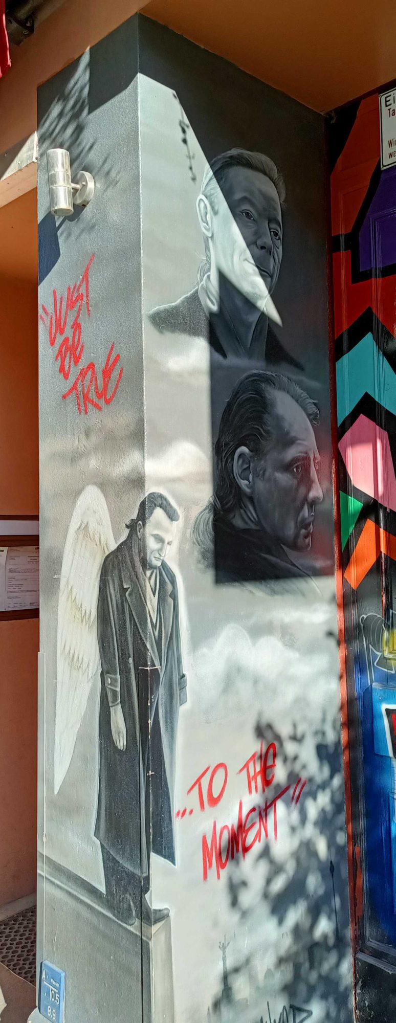 Wings of Desire, Berlin — Street art in Berlin