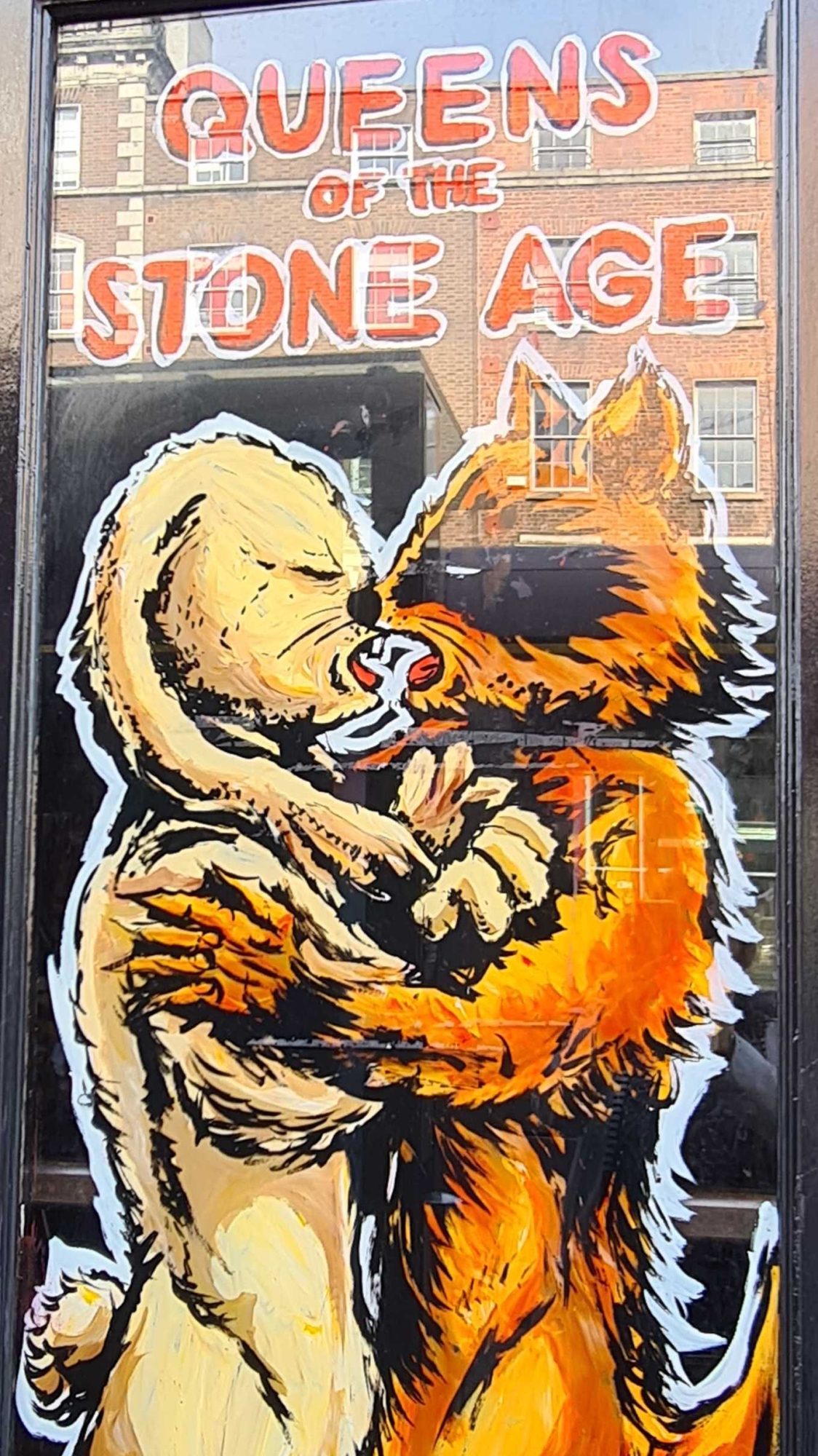 Queens of the Stone Age - Iconic Graffiti — Street art in Dublin
