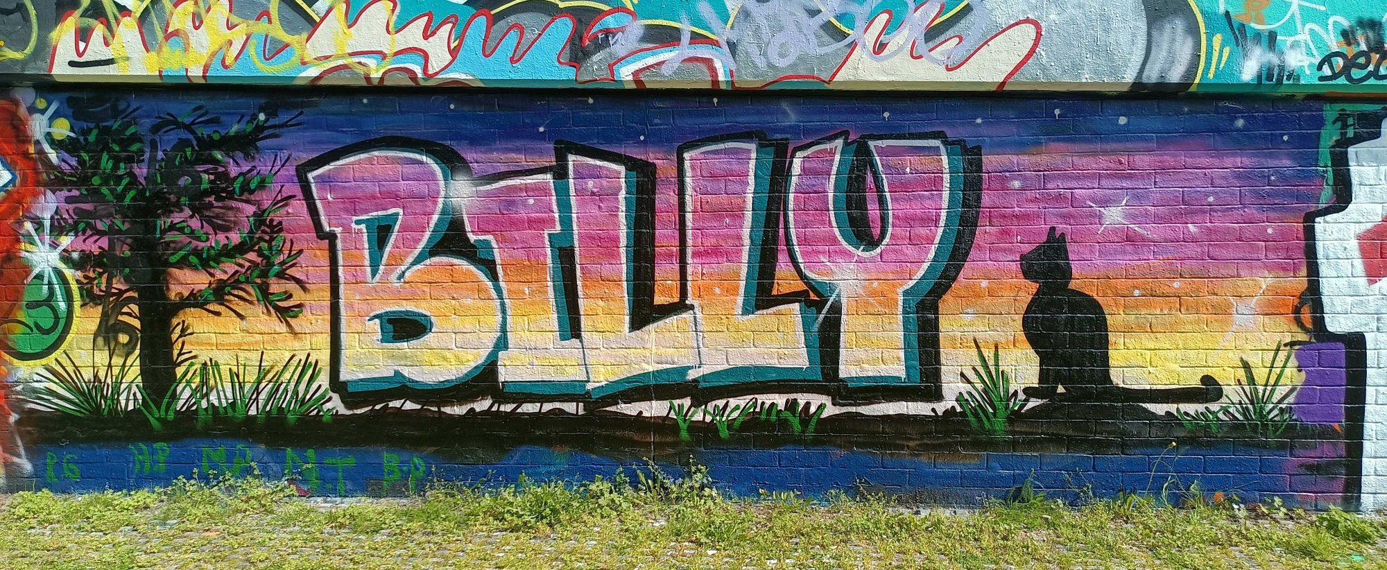 BILLY at Sunset — Street art in London