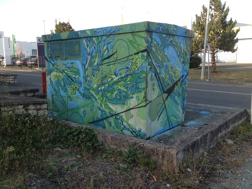 neur abf — Street art in Marsac-sur-l'Isle