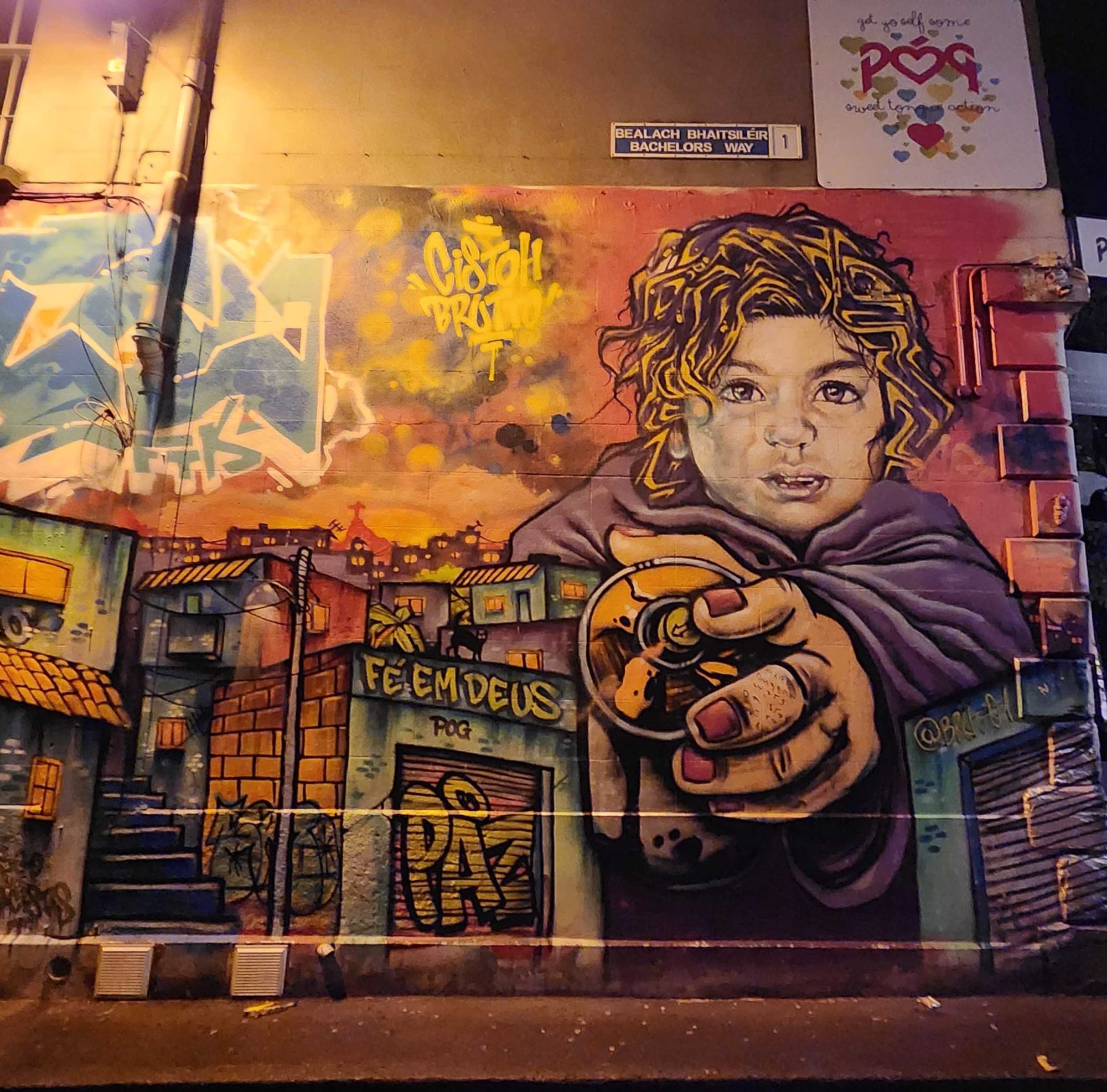 Urban Female Portrait — Street art in Dublin