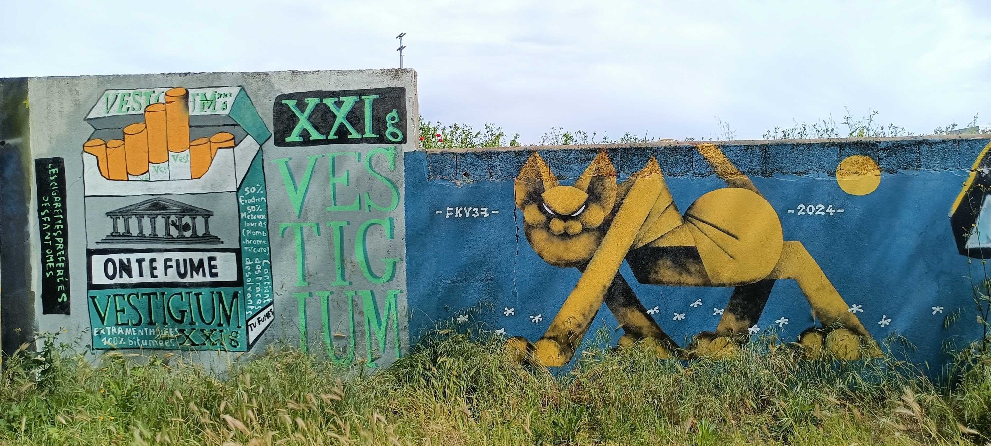 Le paquet Vestigium — Street art de fkv37 (FUKOV37) à Nantes