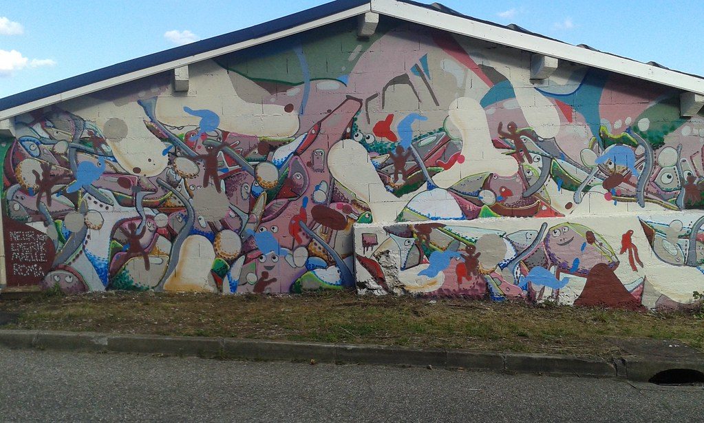 neur abf — Street art in Rive-de-Gier