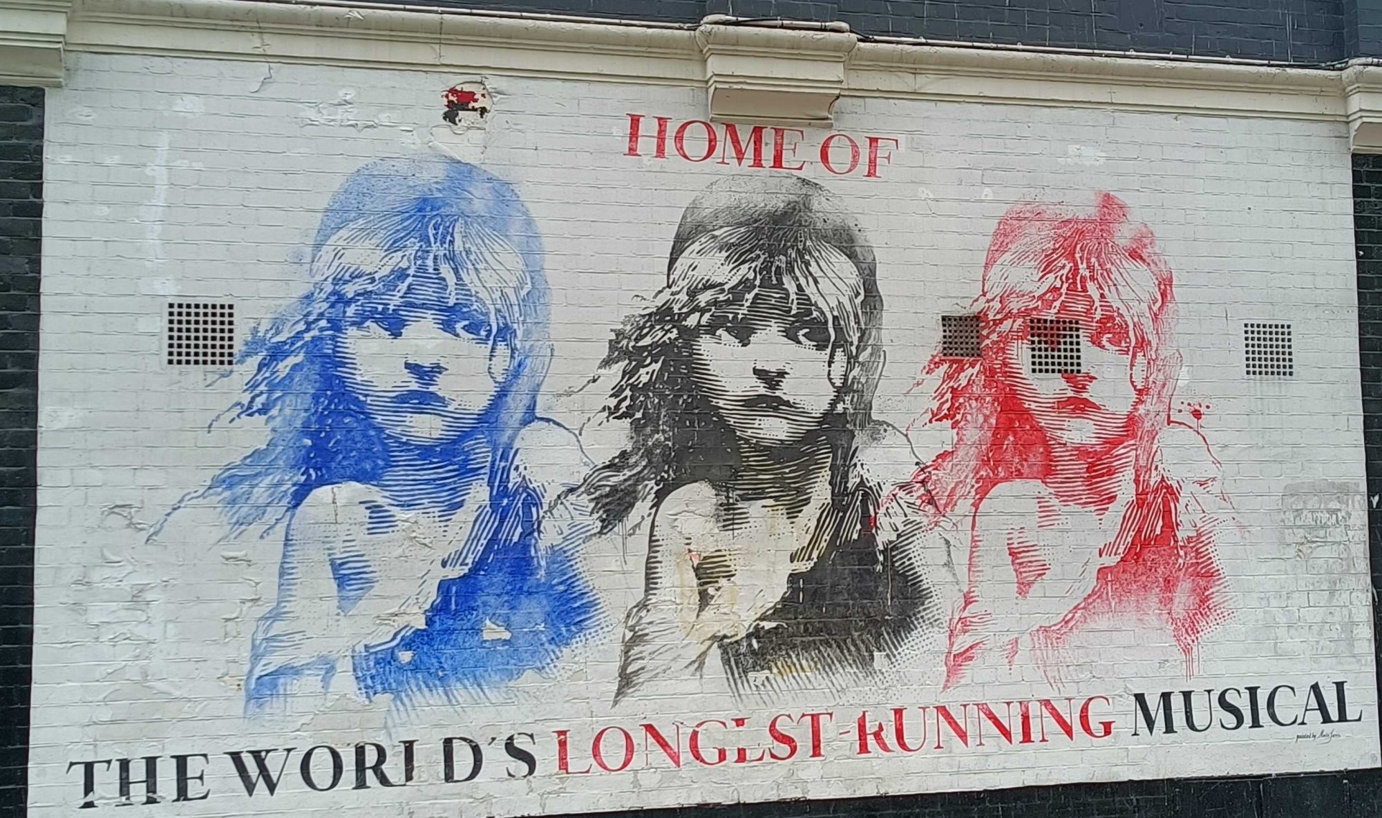 Three Faces — Street art in London
