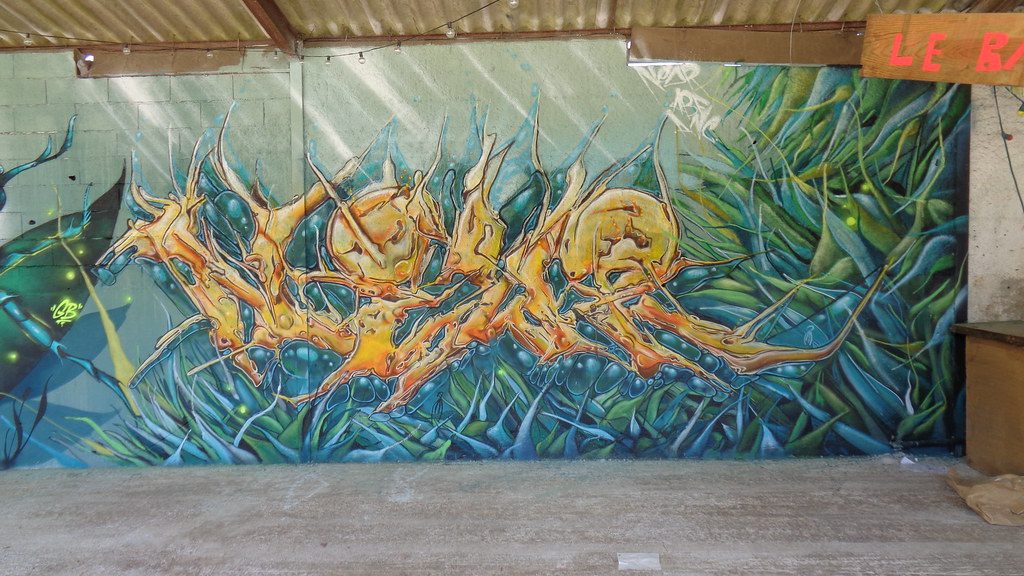 Neur ABF — Street art in Fanlac