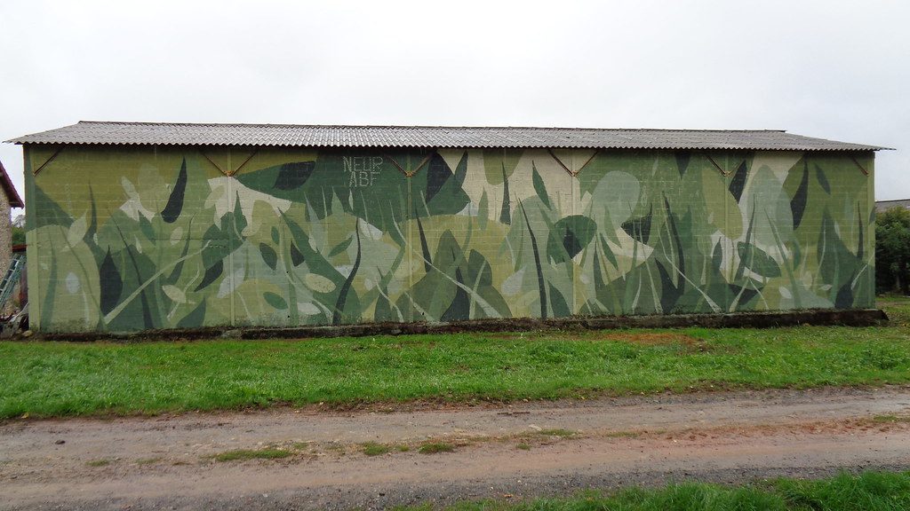 Neur ABF — Street art in Preyssac-d'Excideuil