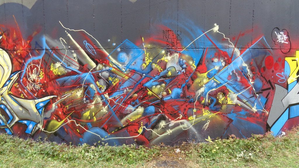 ABF Wildstyle Blast — Street art in Boulazac Isle Manoire