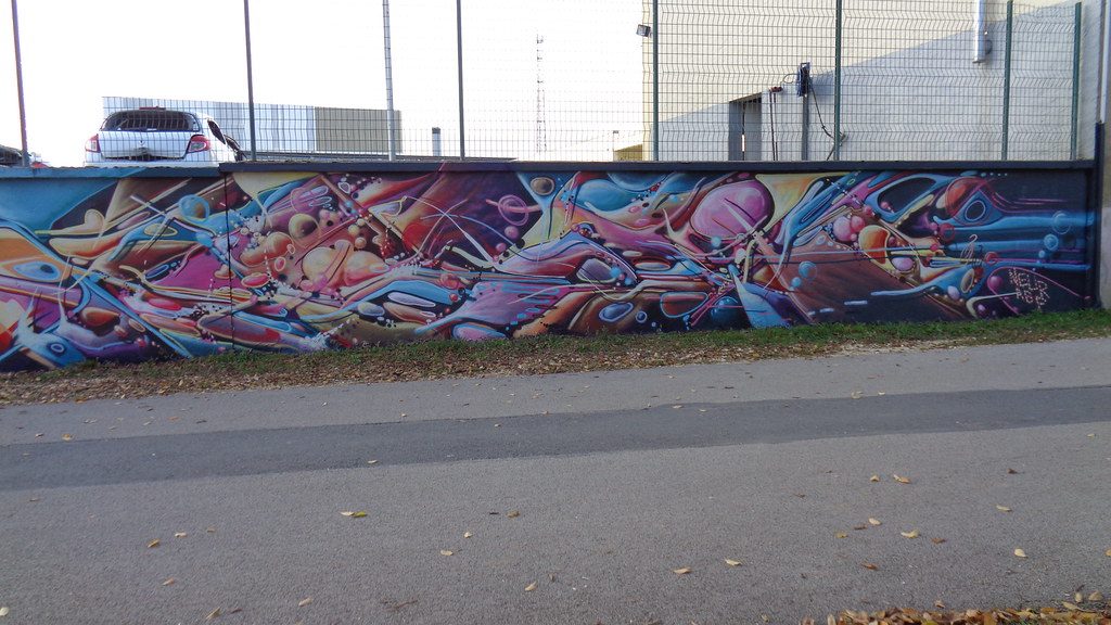 Neur ABF — Street art in Périgueux