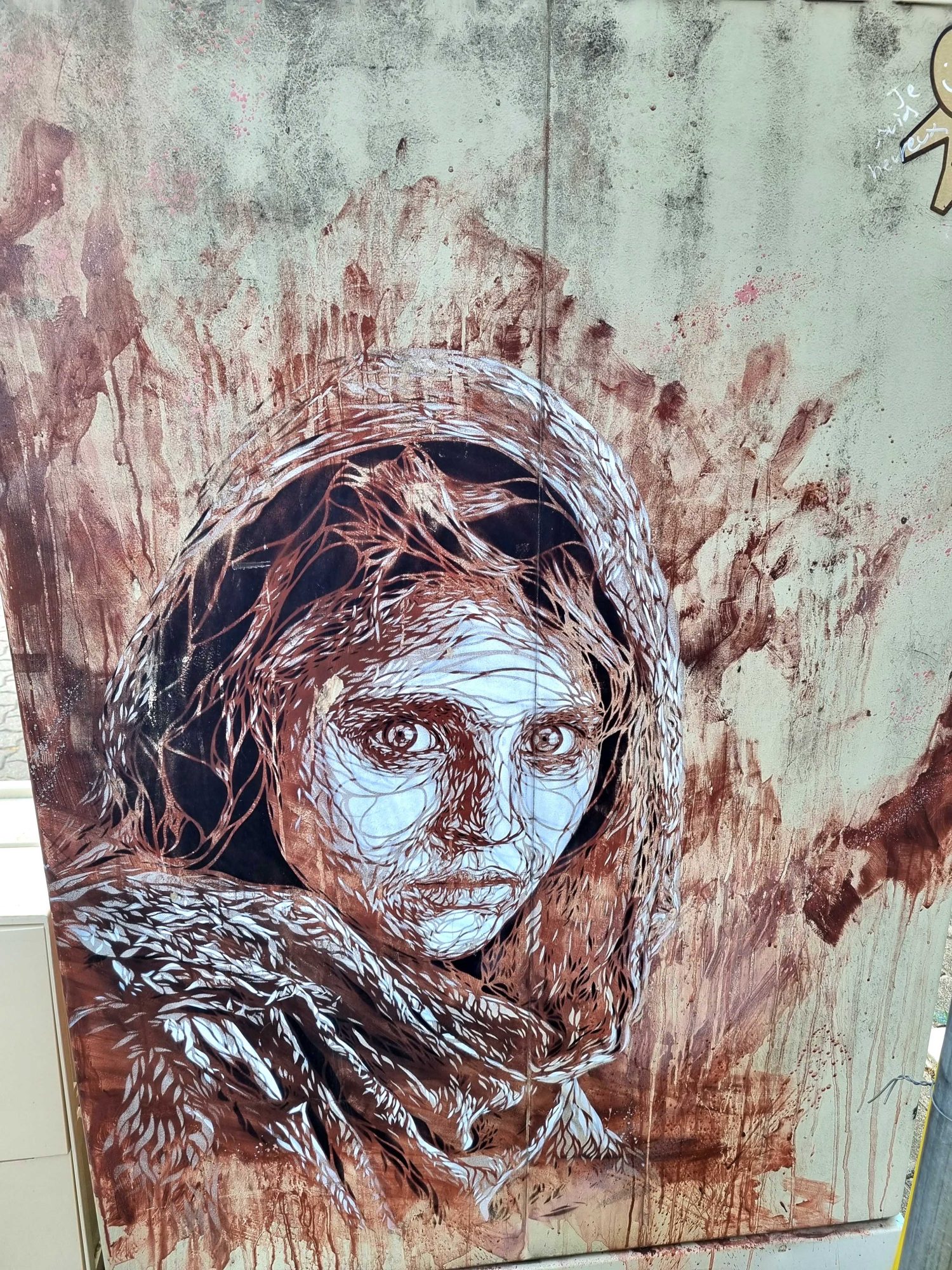 Portrait de femme — Street art à Strasbourg