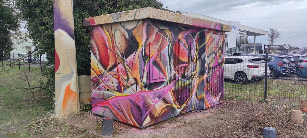 Neur ABF — Street art in Trélissac