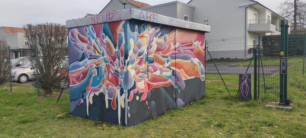 Neur ABF — Street art in Boulazac Isle Manoire