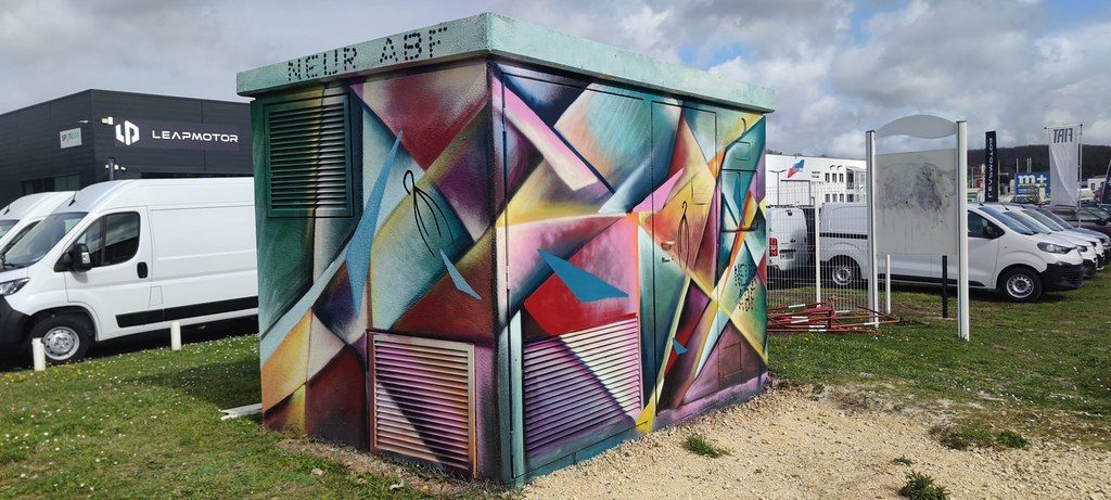 Neur ABF — Street art in Trélissac