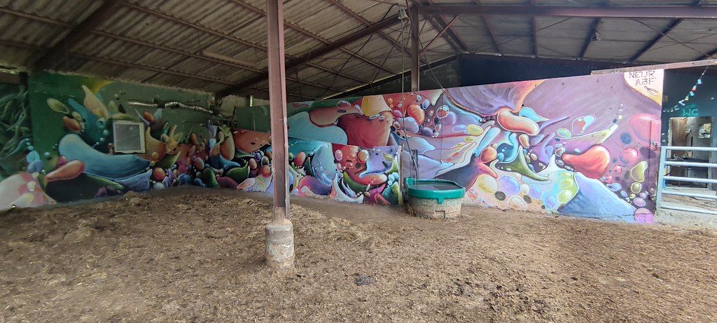 Neur ABF — Street art in Fanlac