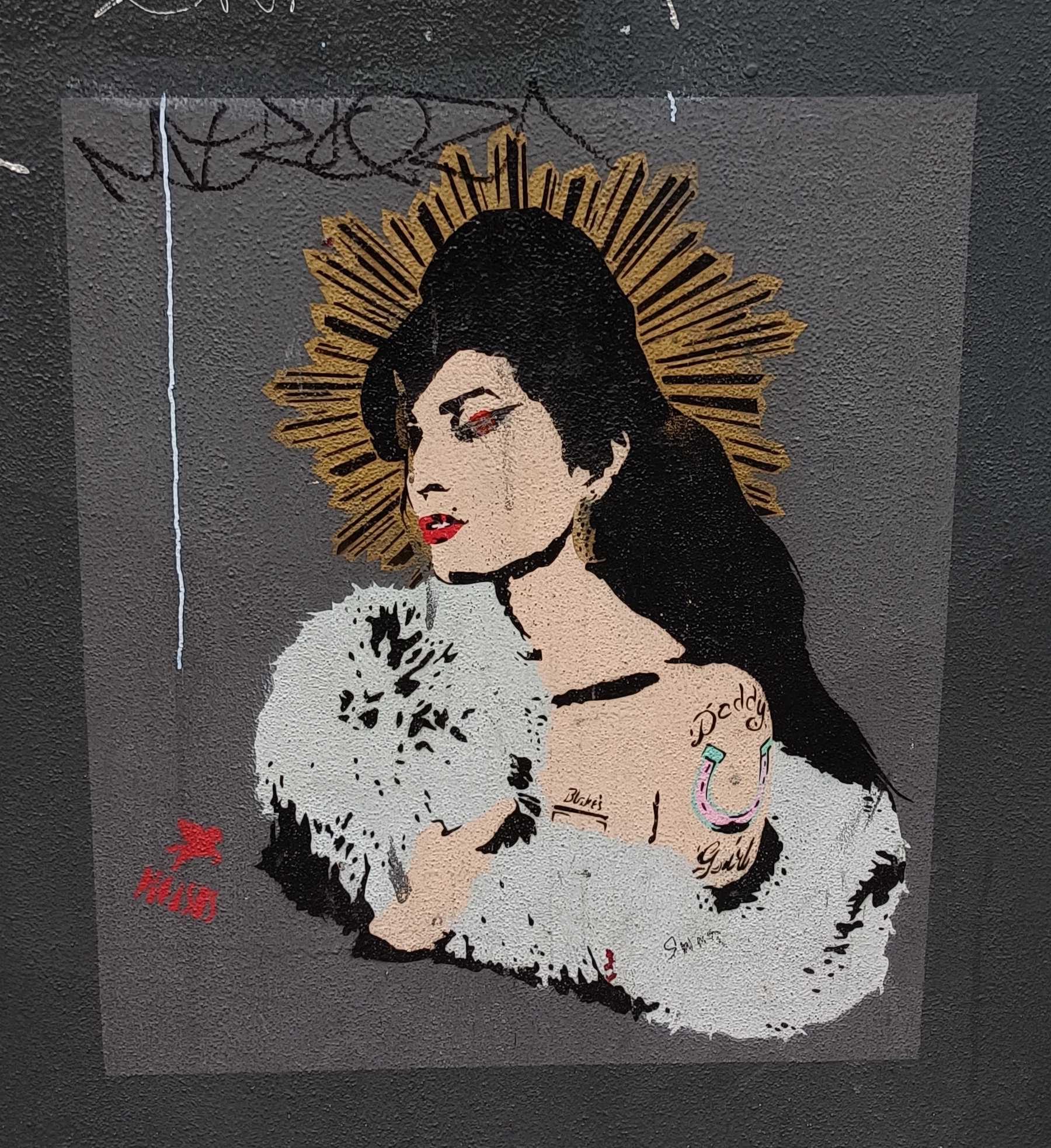 Amy Winehouse — Street art in London