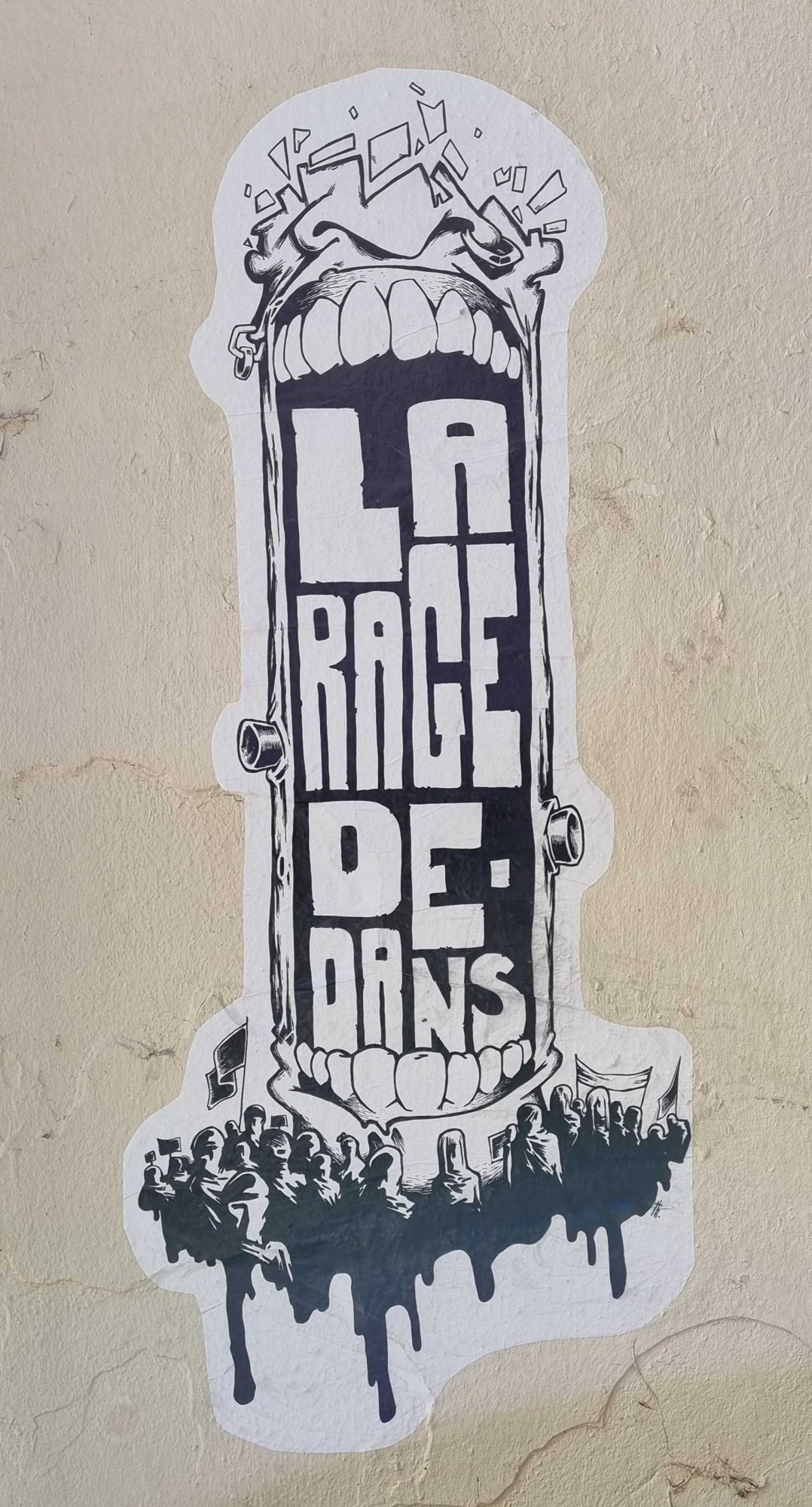 The Rage Inside — Street art in Strasbourg