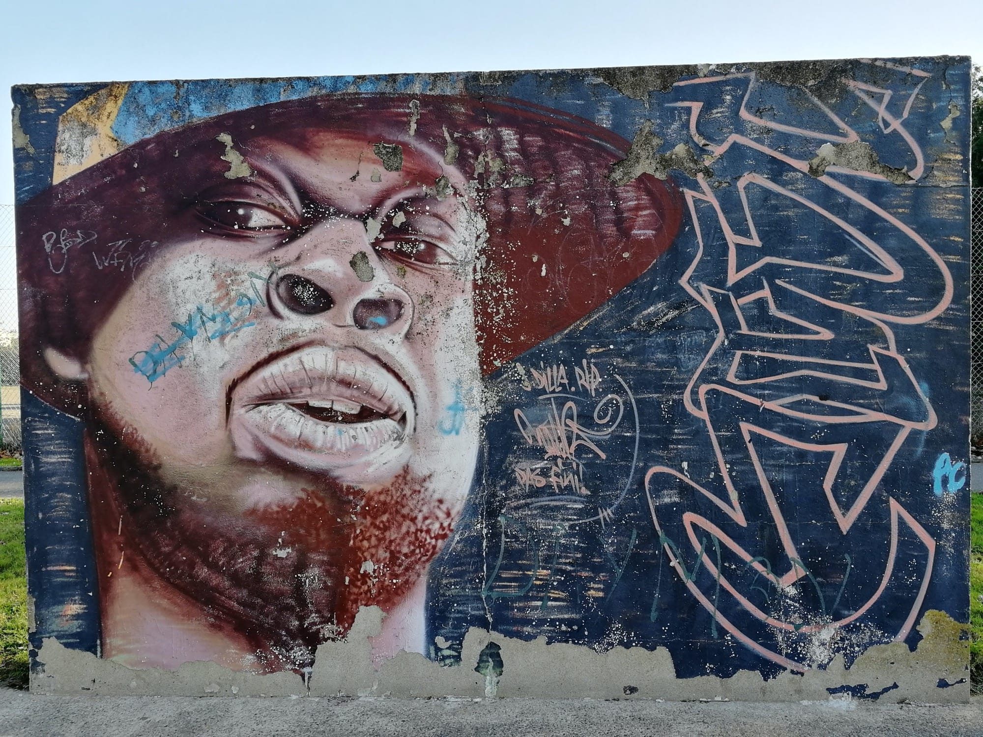 Hip-Hop Portrait — Street art in Saint-Herblain