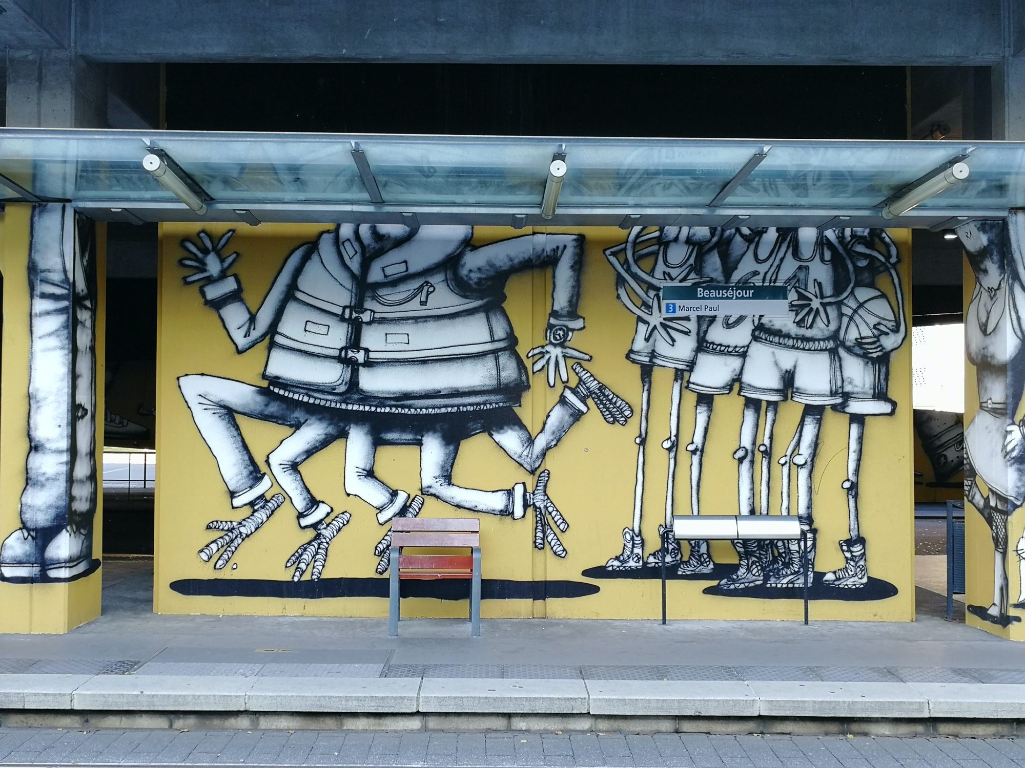 Créatures Beauséjour, Ador Semor — Street art de Semor, Ador à Saint-Herblain