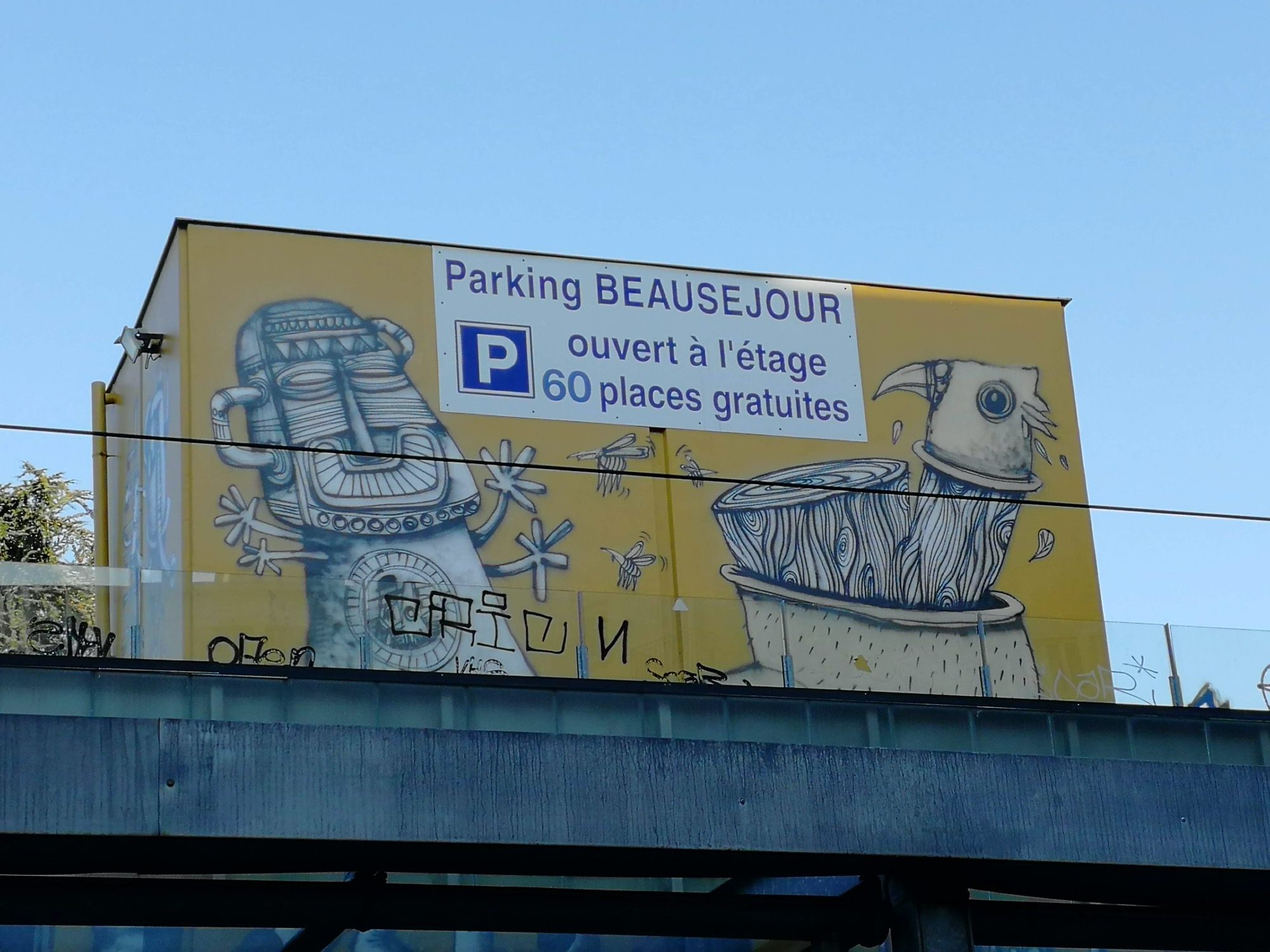 Créatures Beauséjour, Ador Semor — Street art de Semor, Ador à Saint-Herblain