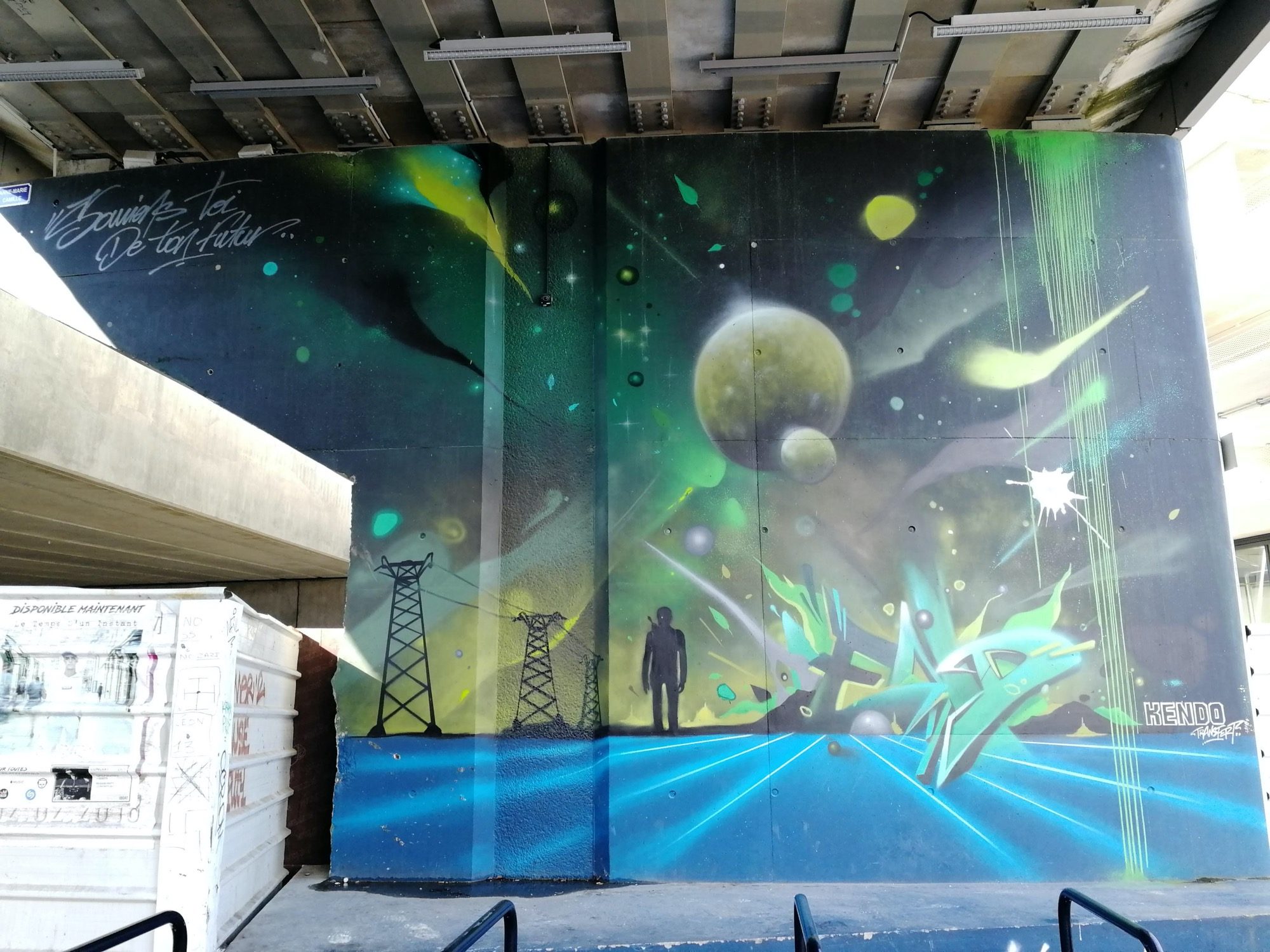 Remember Your Future - Kendo, Bordeaux — Street art by Kendo in Bordeaux