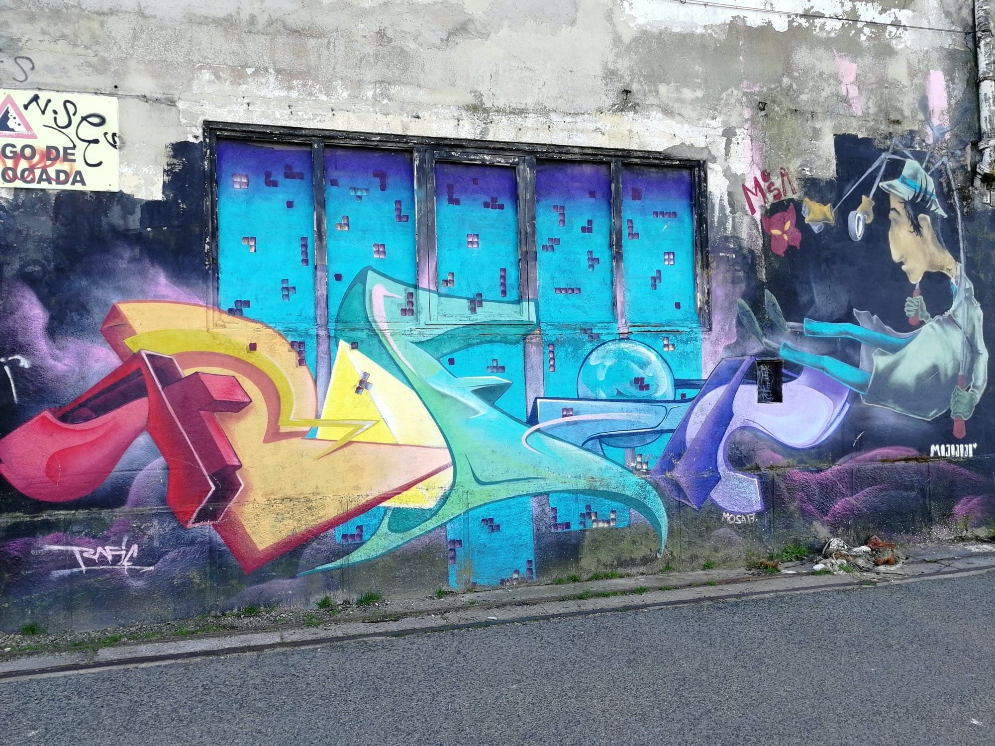 Inspector Gadget - Almada Mural — Street art in Almada