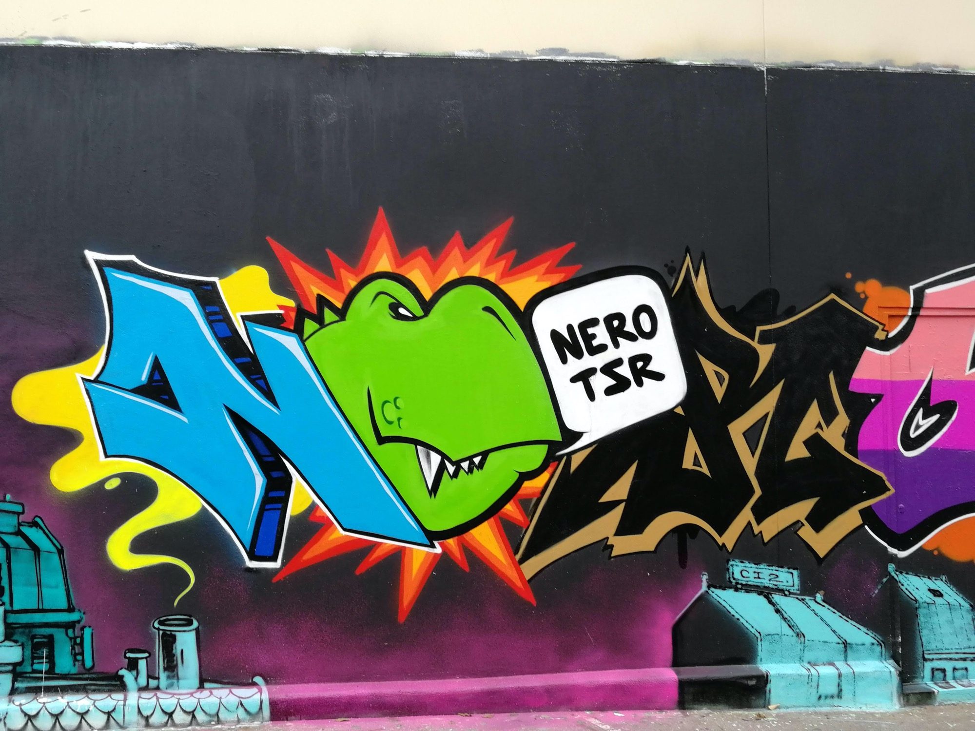 Dante Cannibal Letters — Street art à Paris