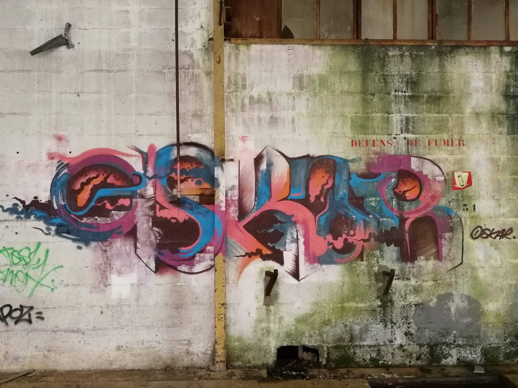 Oskar - Colorful Wildstyle — Street art in Issé