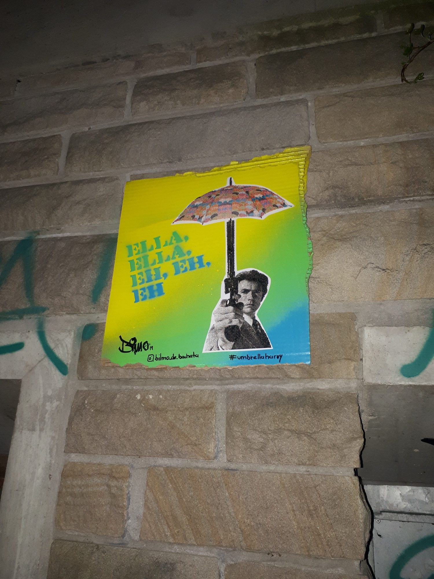 Umbrella Harry by Bilmo — Street art by Bilmo in Paderborn