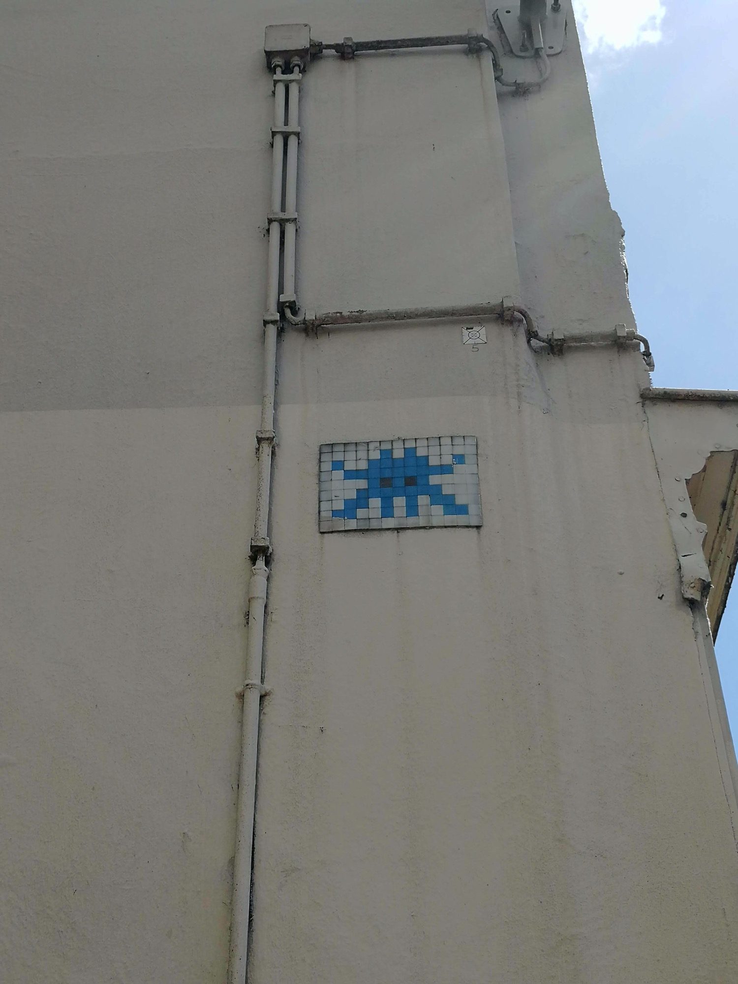 Space Invader in Amsterdam — Street art in Amsterdam
