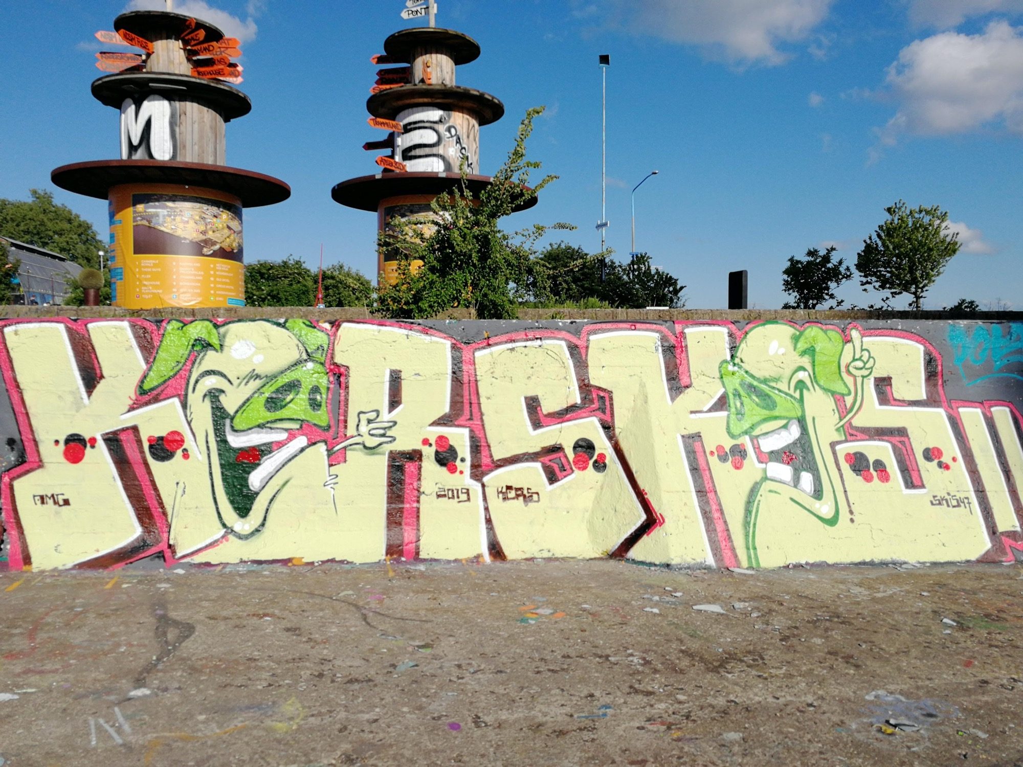 Kereks - Wildstyle at NDSM — Street art in Amsterdam