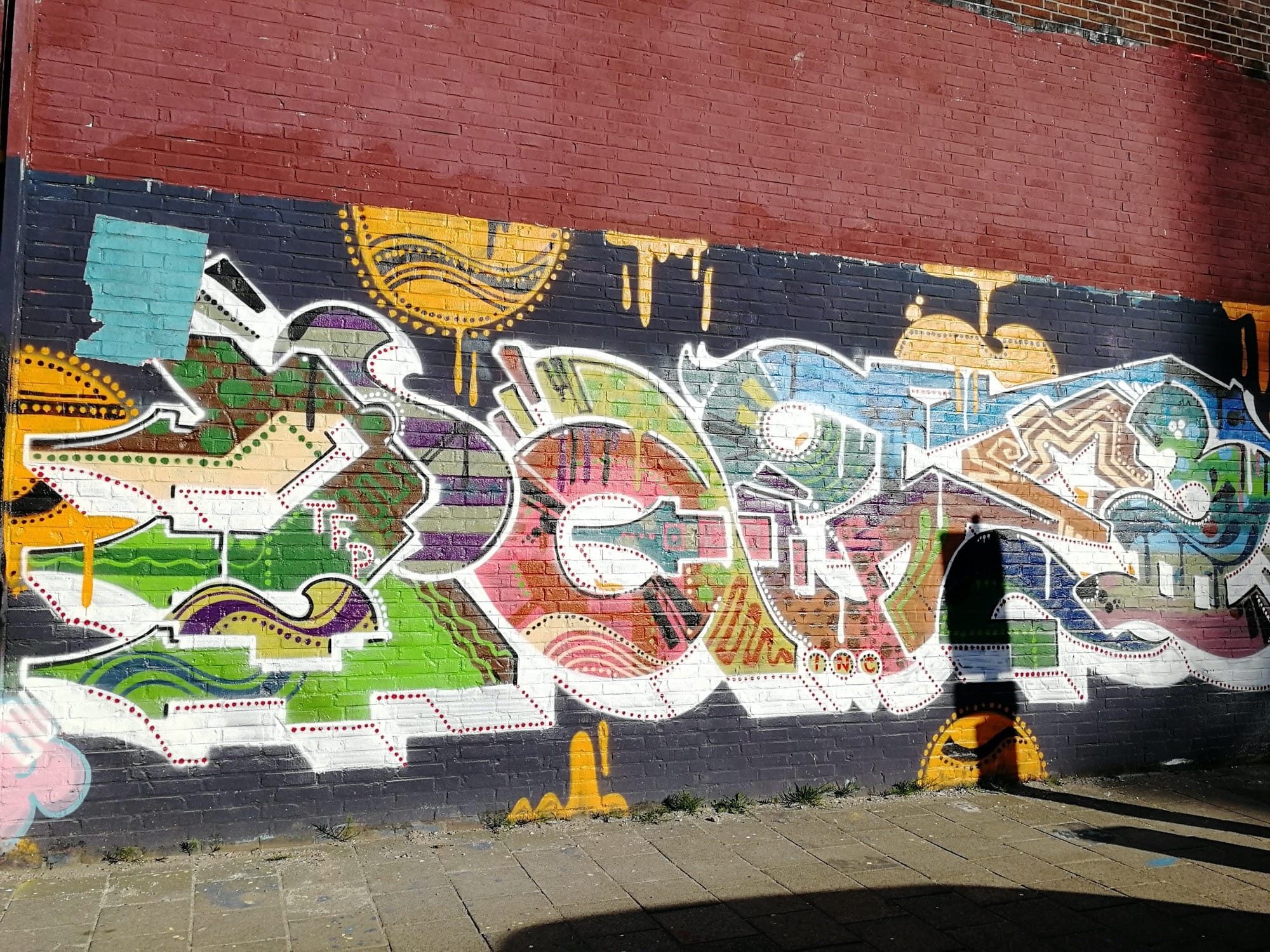 Ornamental Wildstyle with Complex Patterns — Street art in Amsterdam