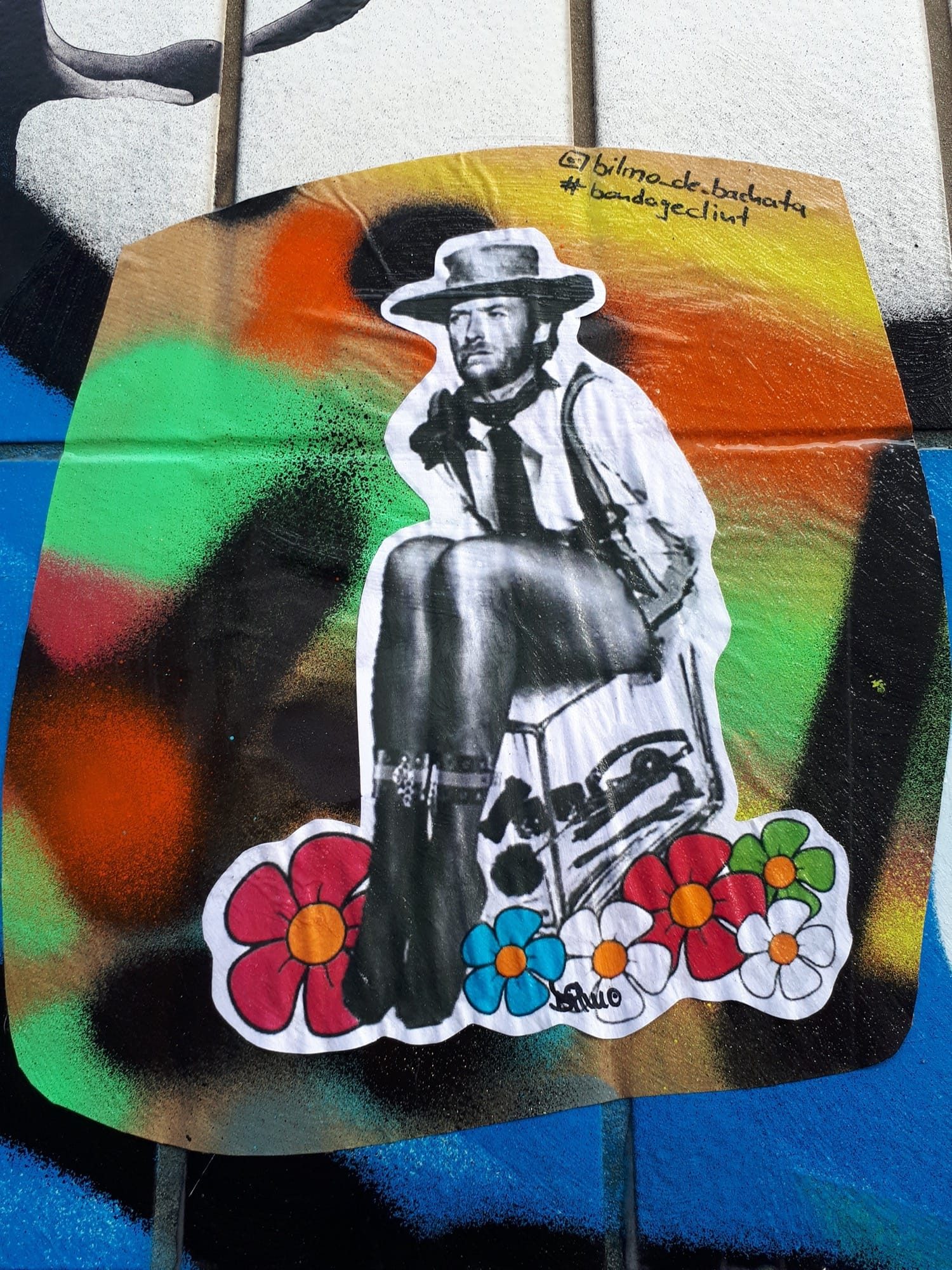 Bondage Clint — Street art by Bilmo in Köln