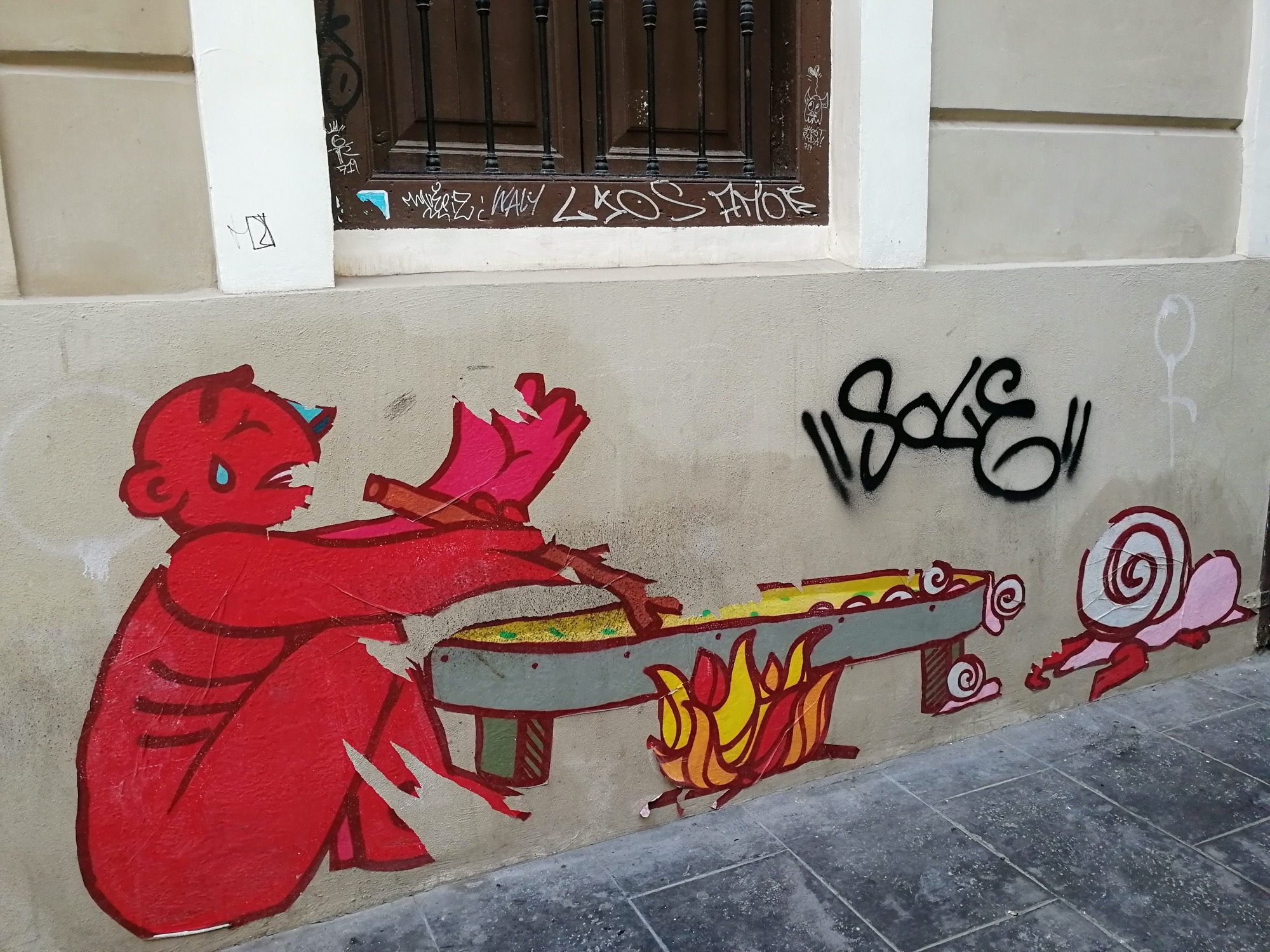 Urban Protest Lettering Manifestation — Street art in València