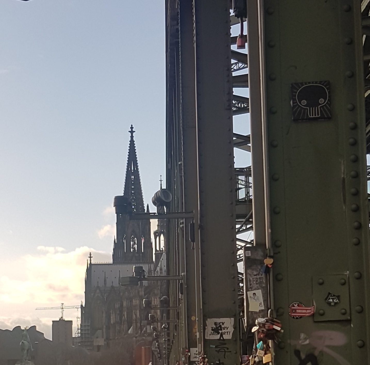 Welcome Cologne — Street art by ROKA in Köln