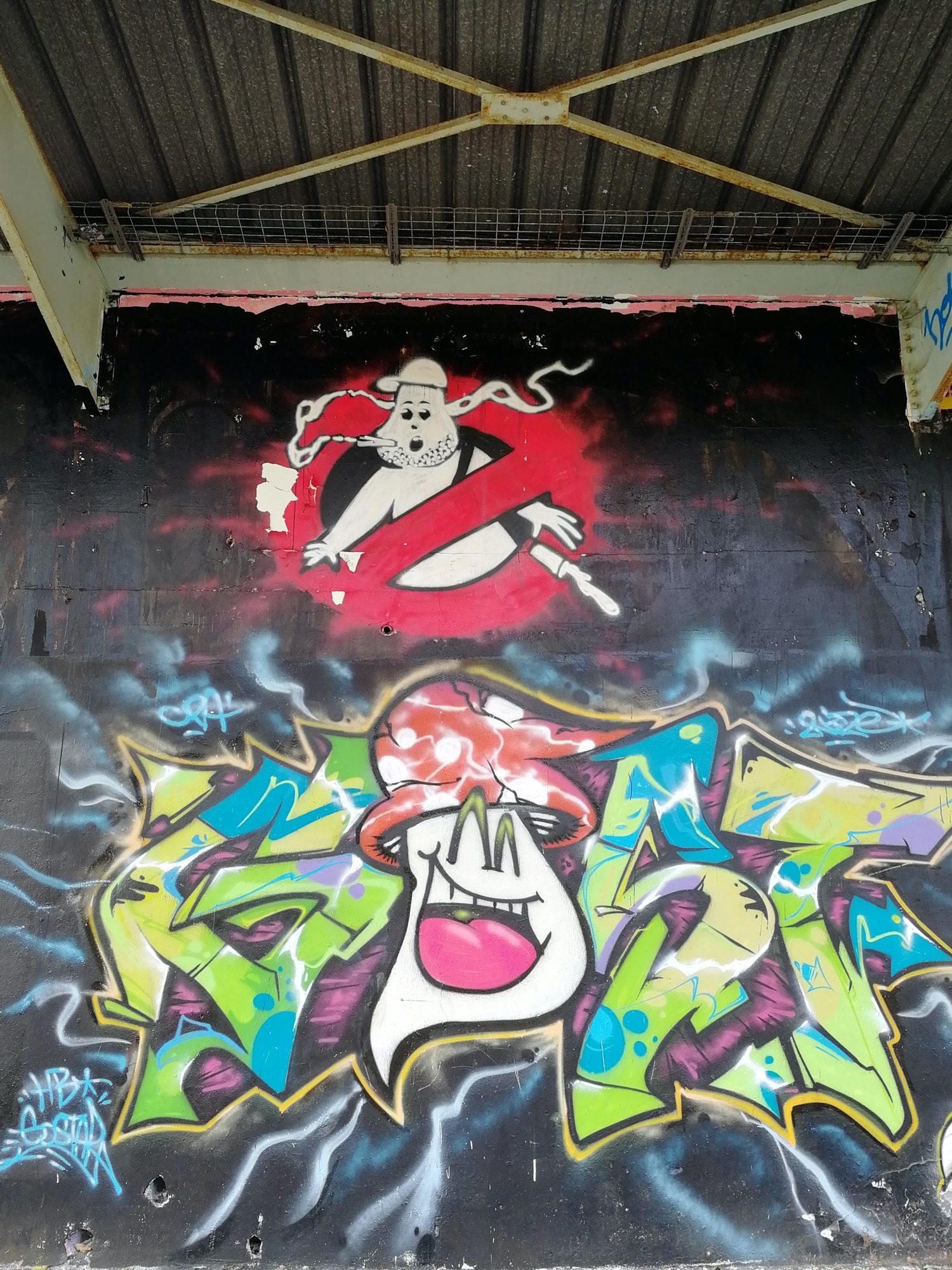 Personnage Démon Wildstyle — Street art à Ploufragan
